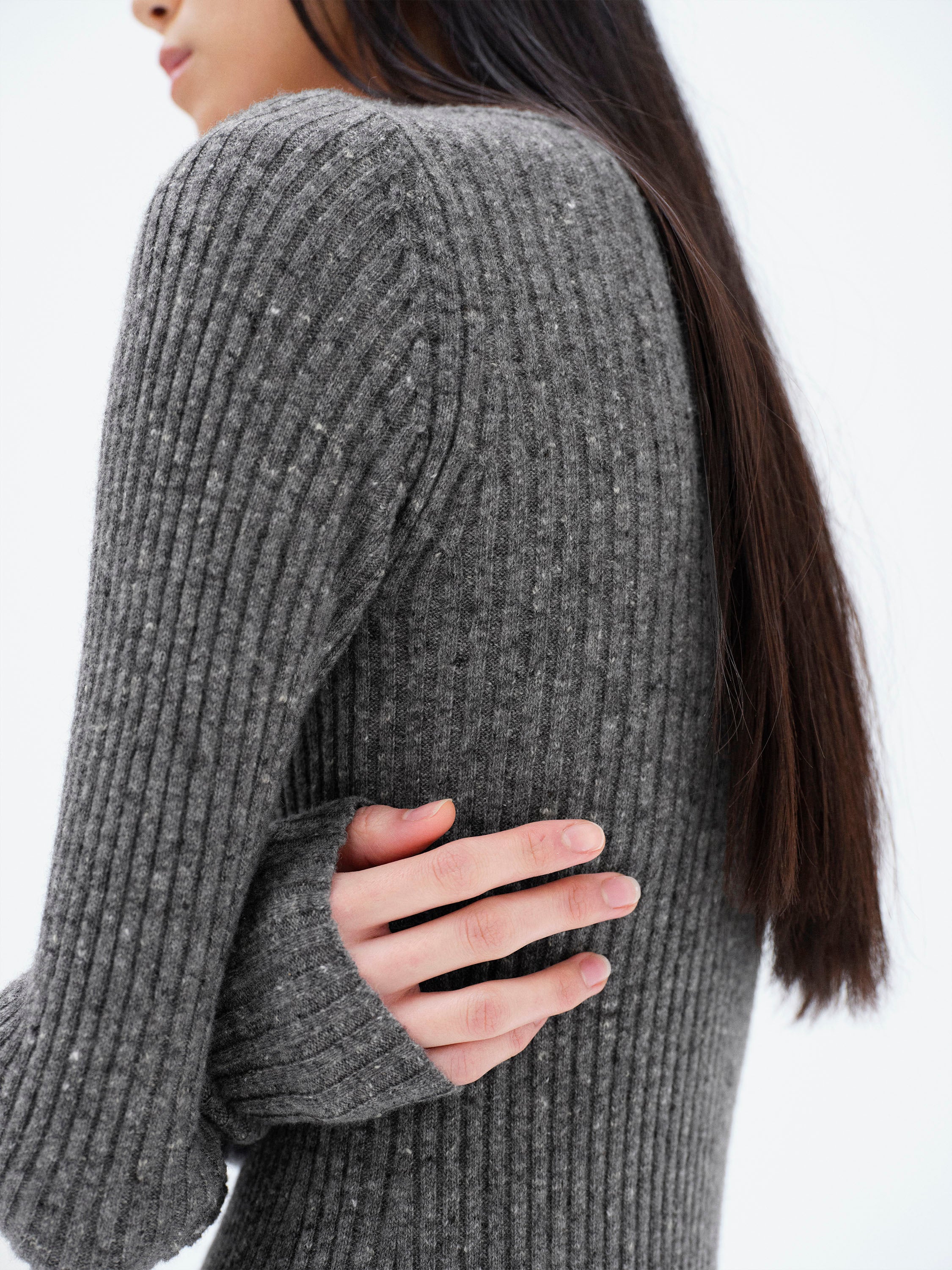 CASHMERE NEP KNIT DRESS