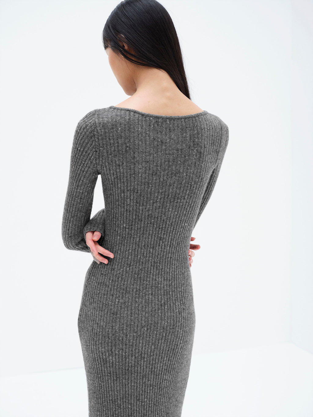 CASHMERE NEP KNIT DRESS