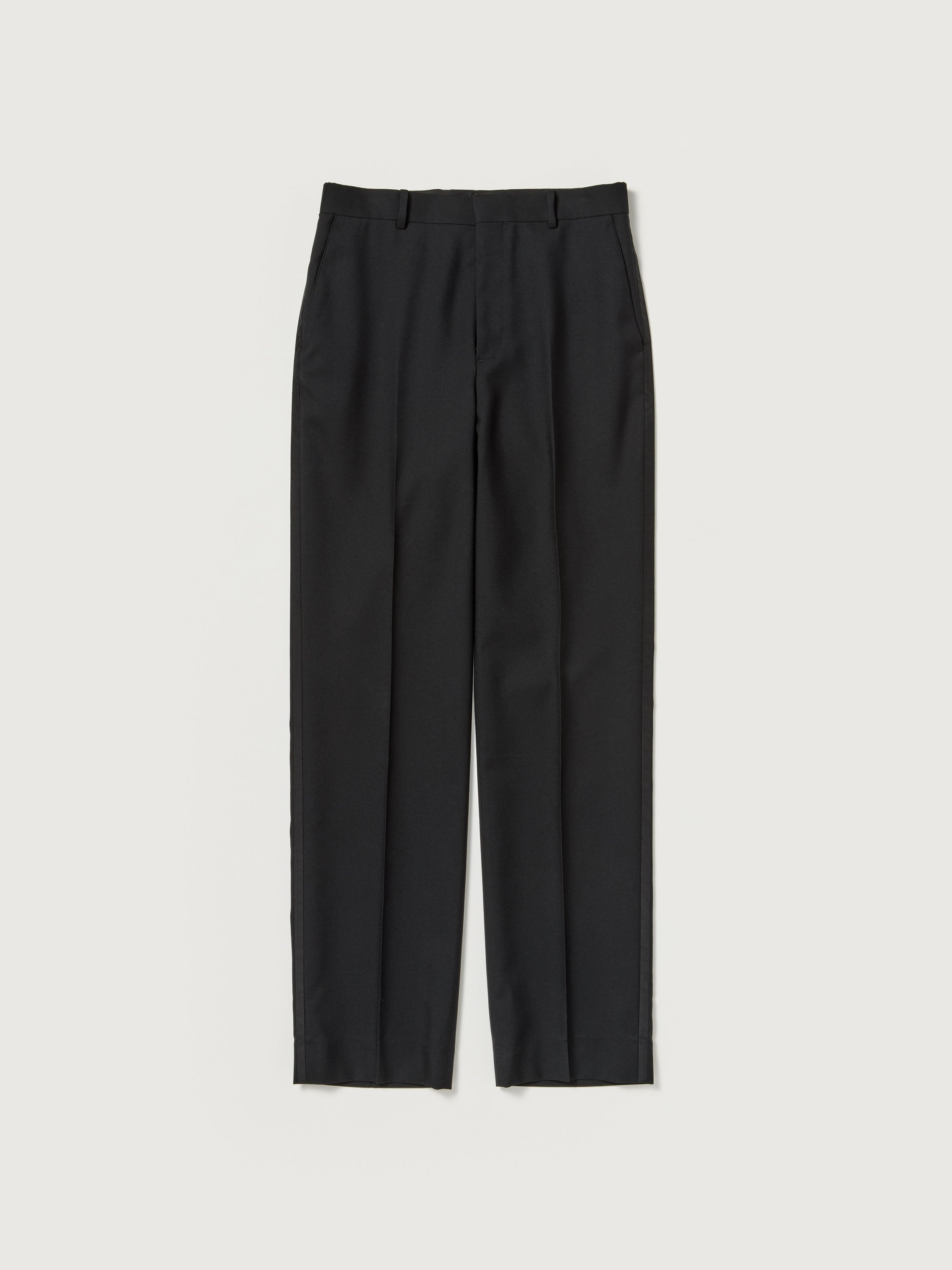 HIGH-DENSITY WOOL WORSTED SLACKS