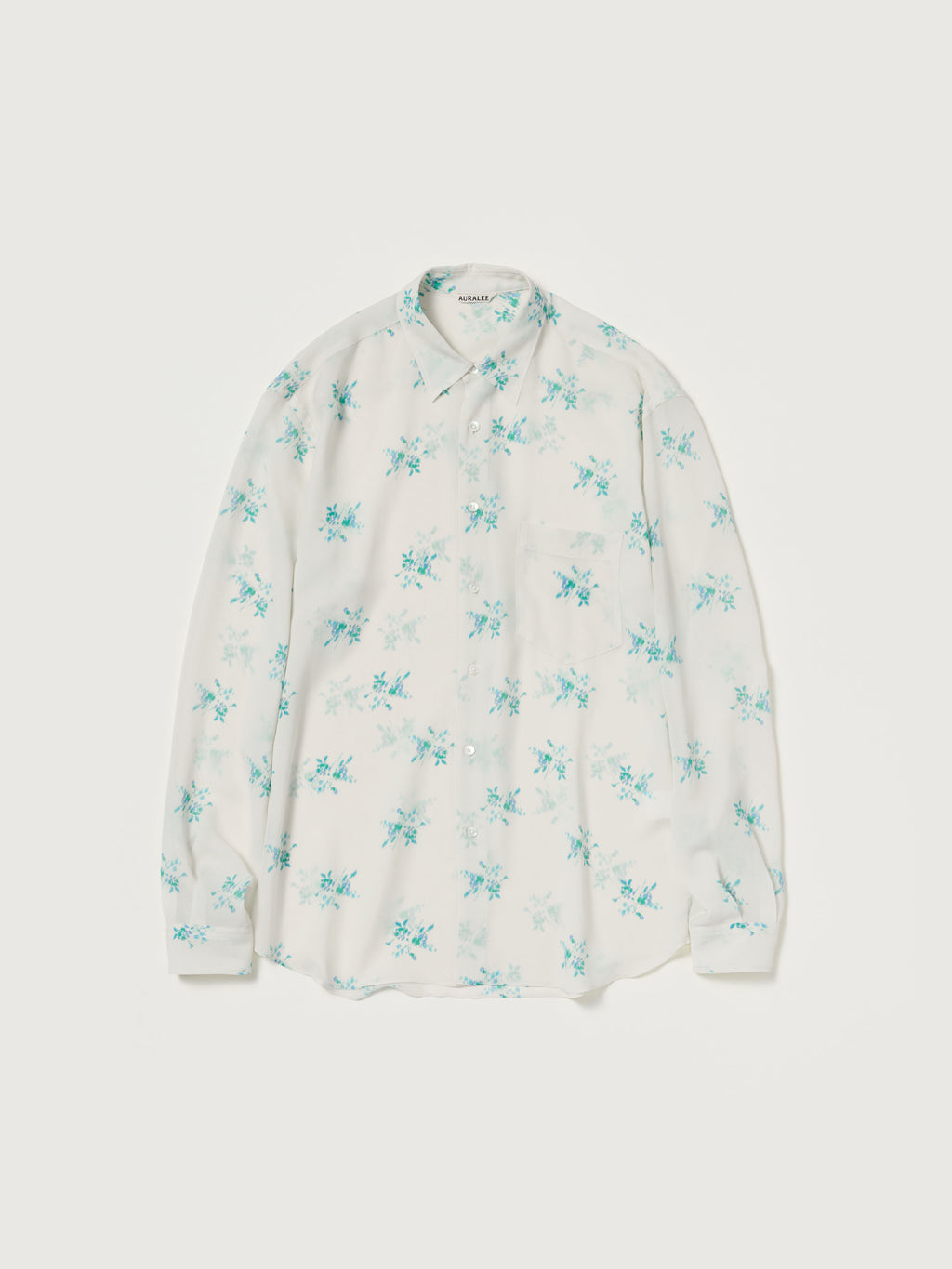 PRINTED AIRY SILK GEORGETTE SHIRT