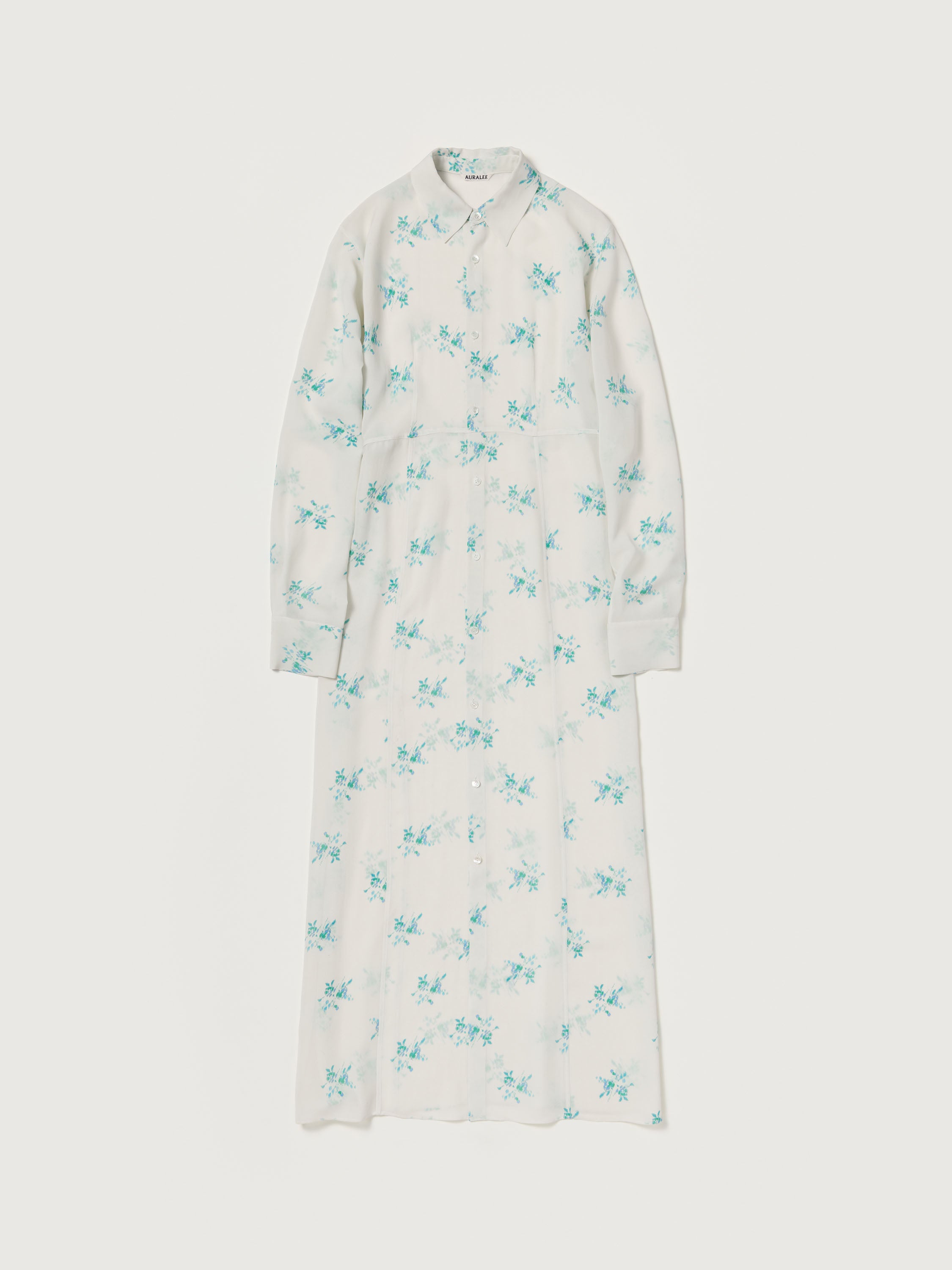 PRINTED AIRY SILK GEORGETTE DRESS