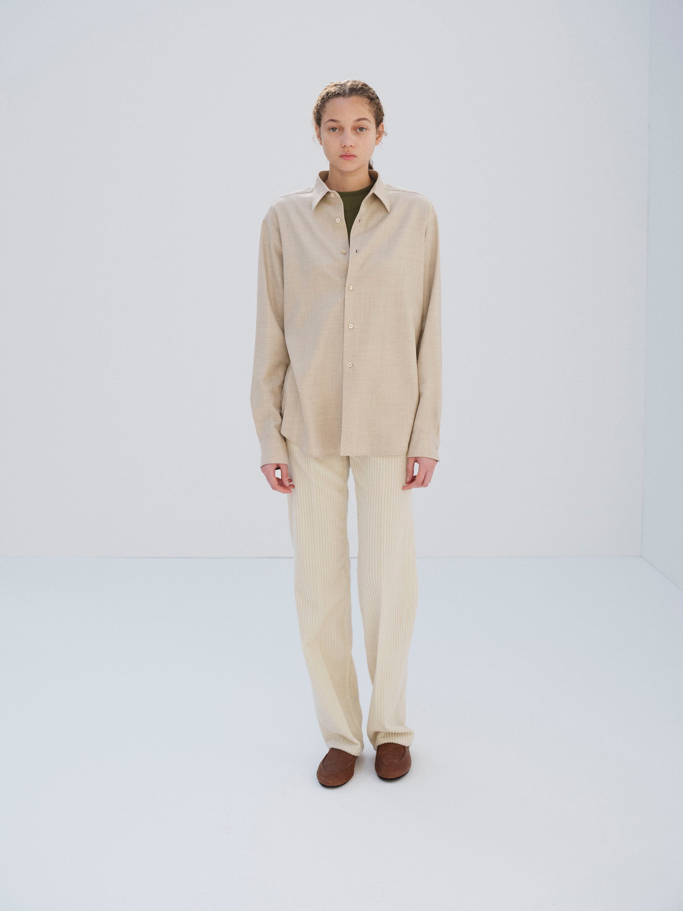 SUPER LIGHT WOOL SHIRT