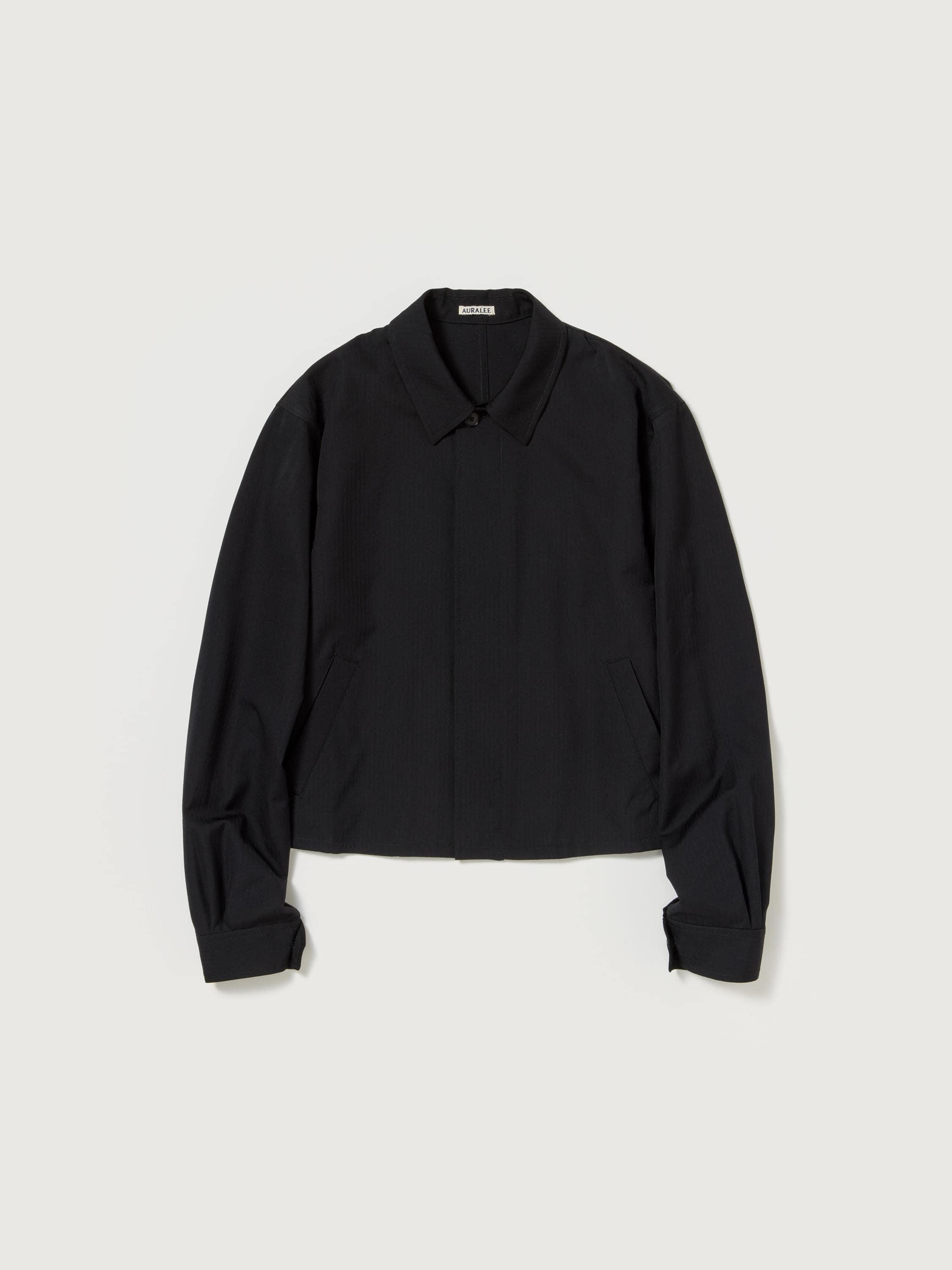 WOOL HERRINGBONE BLOUSON