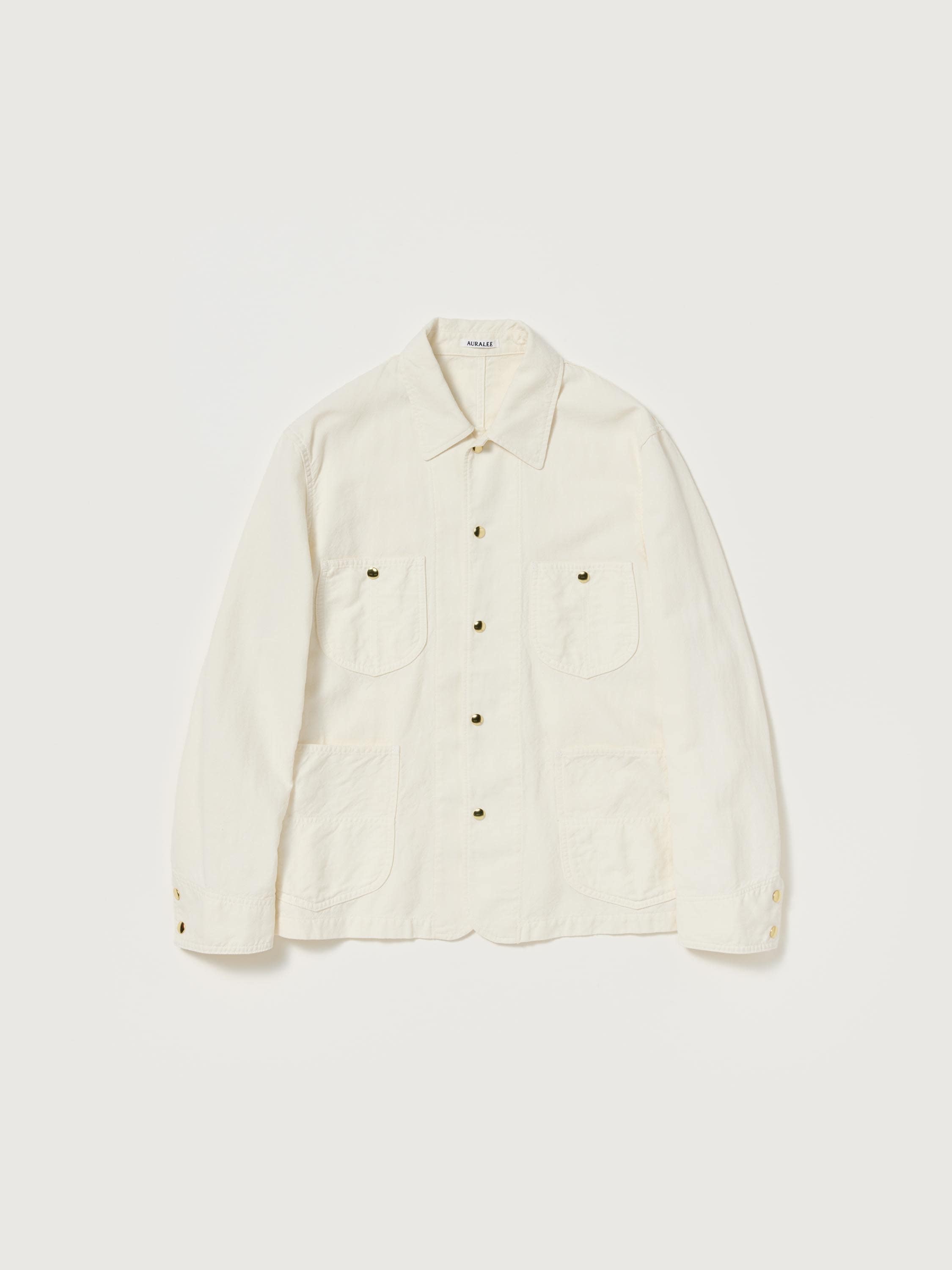 WOOL COTTON LINEN OX WORK JACKET