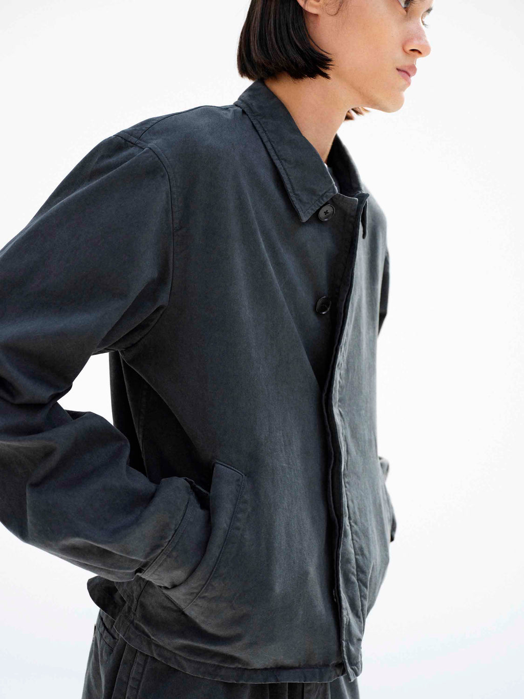 GARMENT-DYED FINX LIGHT CHINO BLOUSON