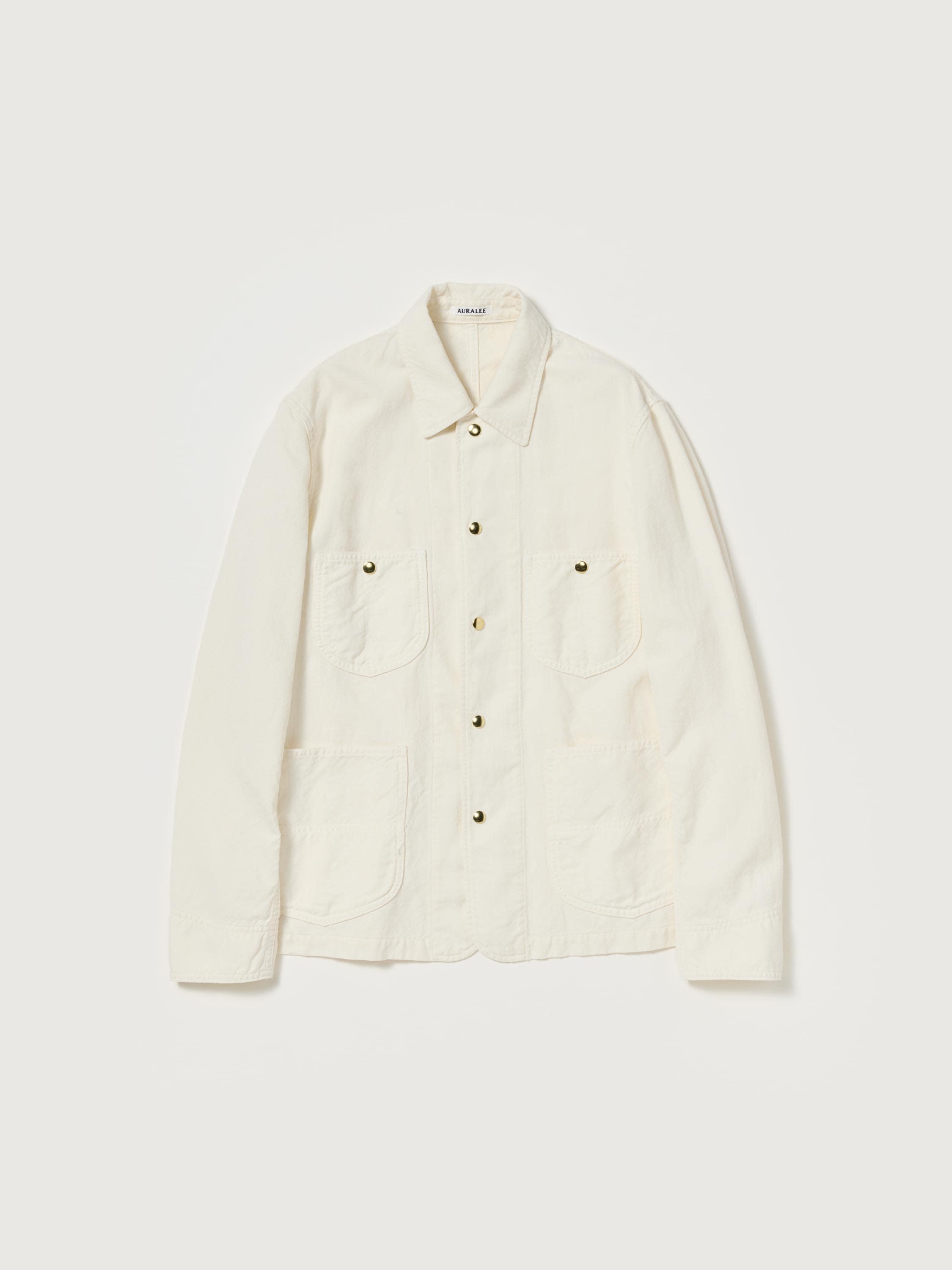 WOOL COTTON LINEN OX WORK JACKET