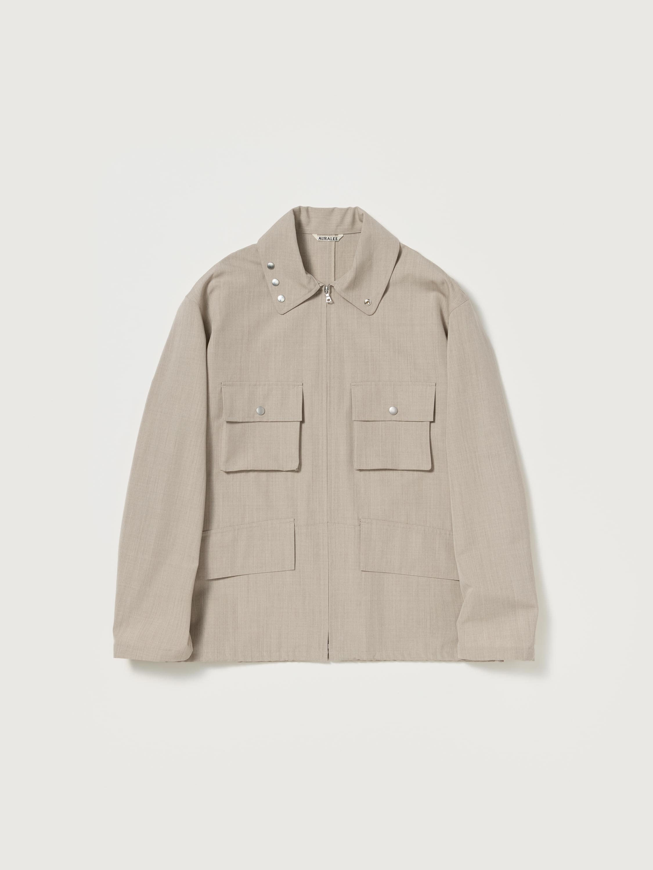 WOOL MAX CANVAS BLOUSON