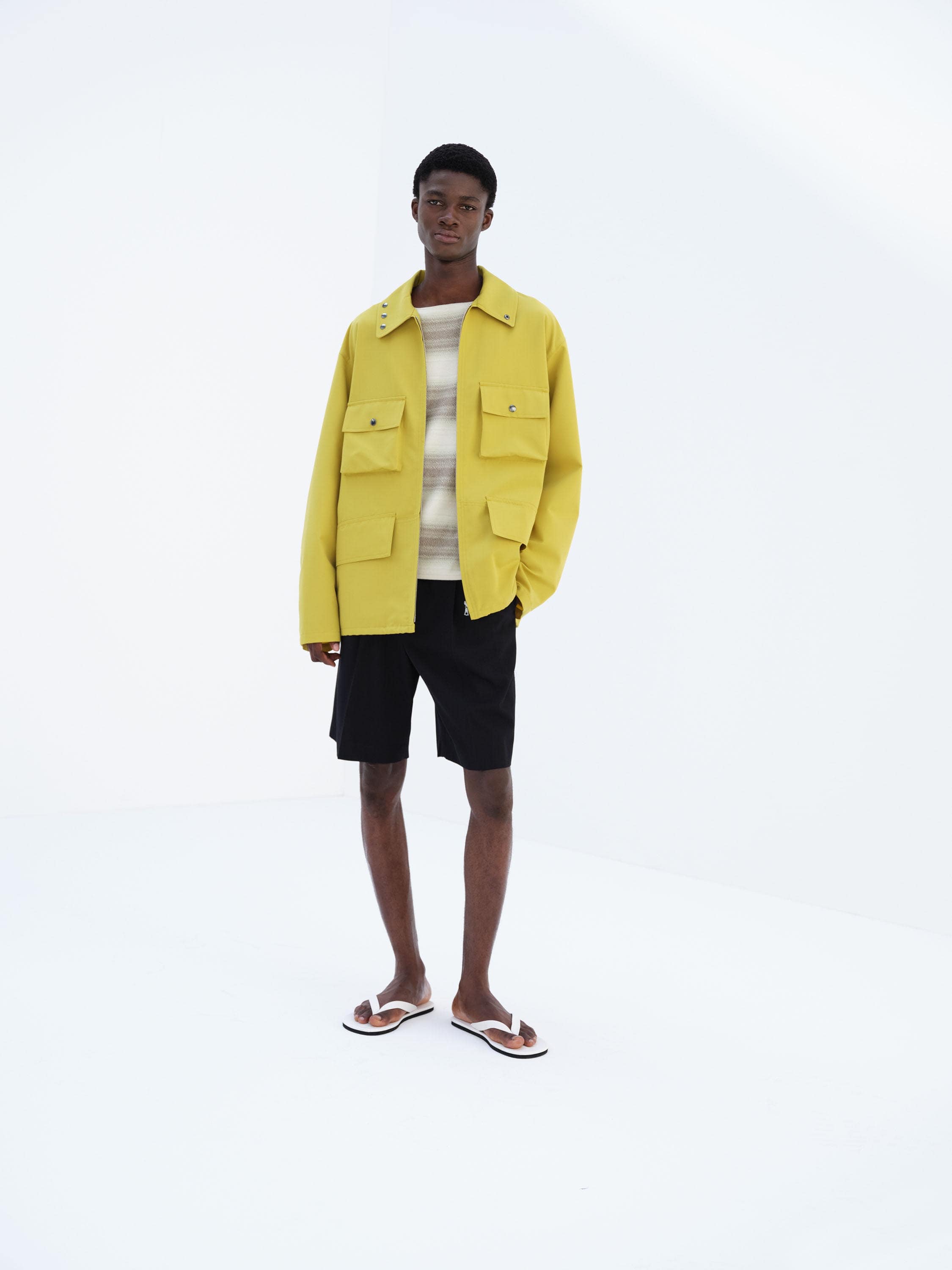 WOOL MAX CANVAS BLOUSON