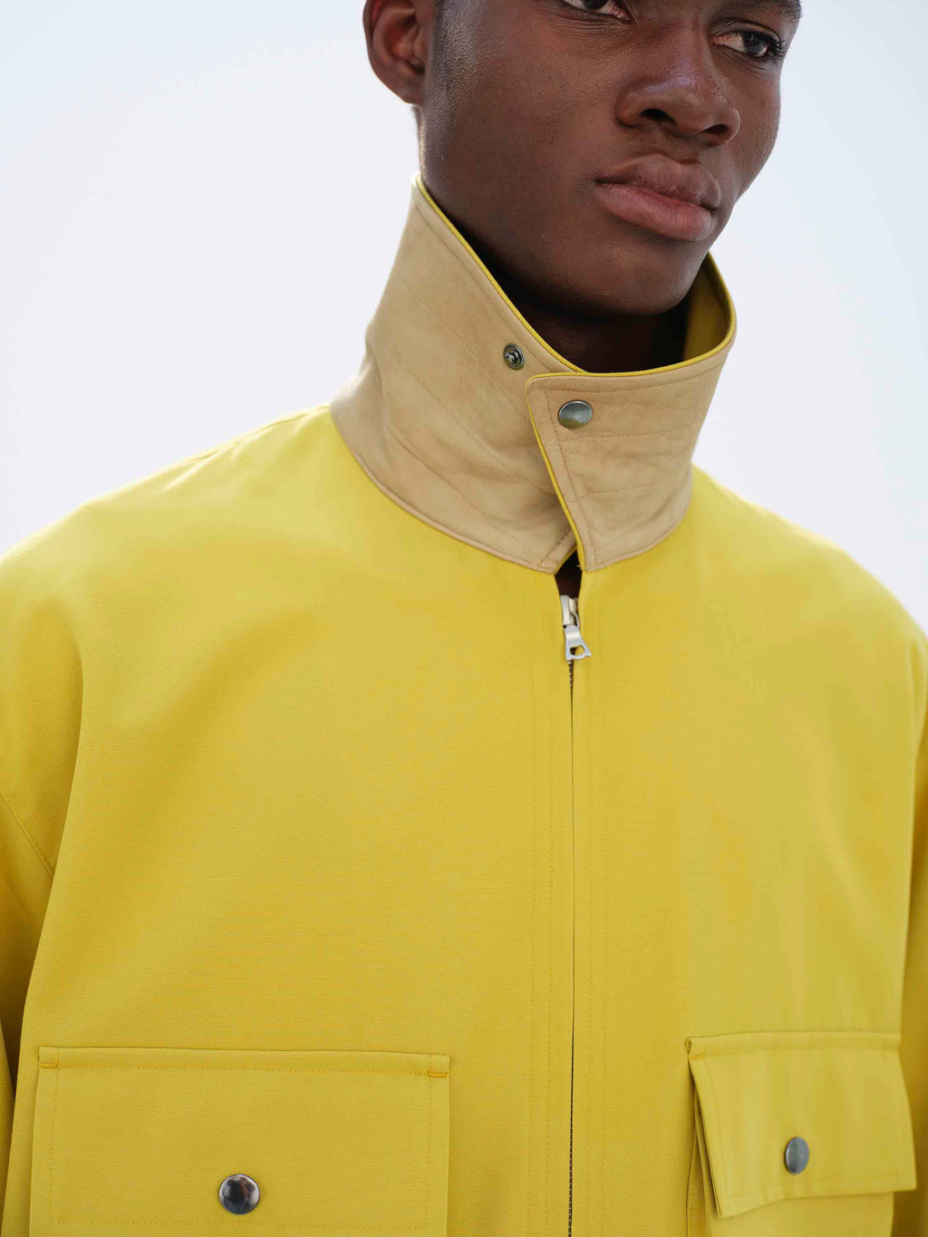 WOOL MAX CANVAS BLOUSON