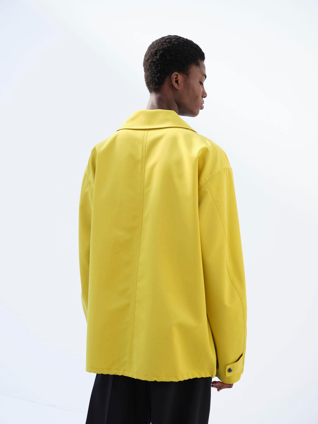 WOOL MAX CANVAS BLOUSON