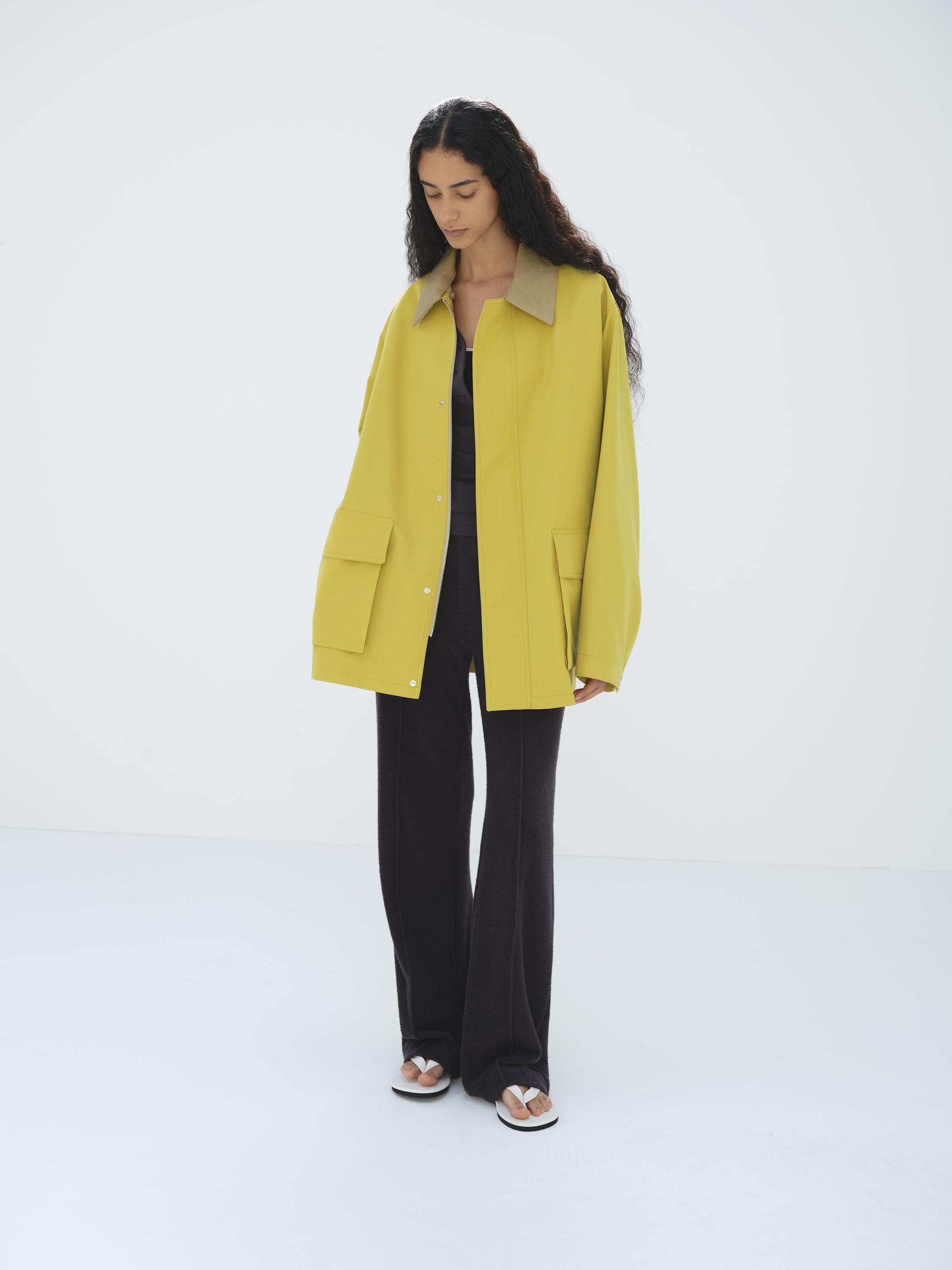 WOOL MAX CANVAS BLOUSON