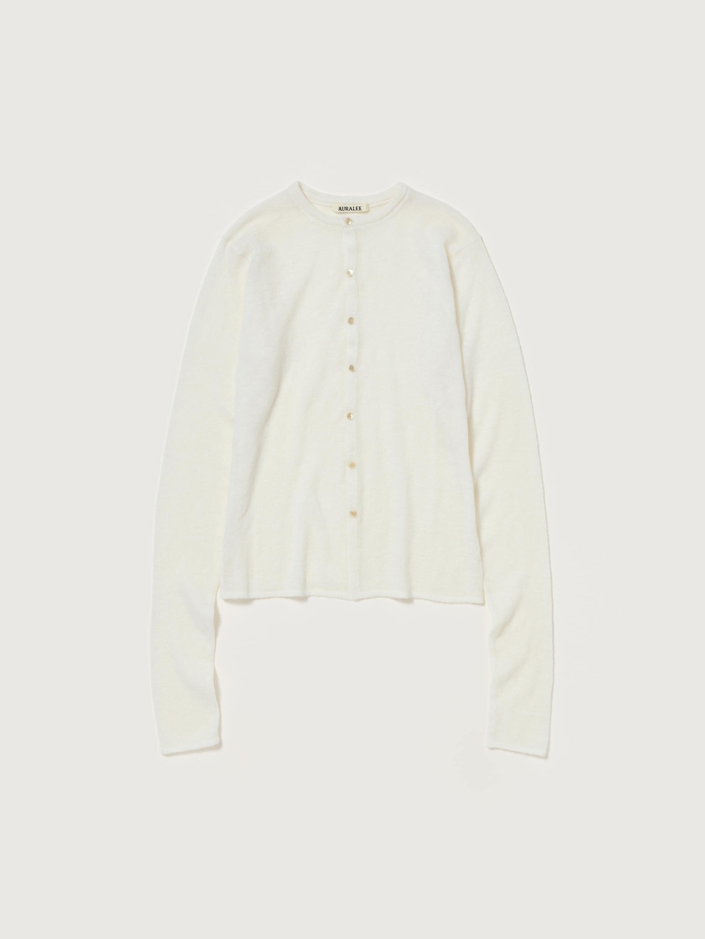 SHEER CASHMERE KNIT CARDIGAN