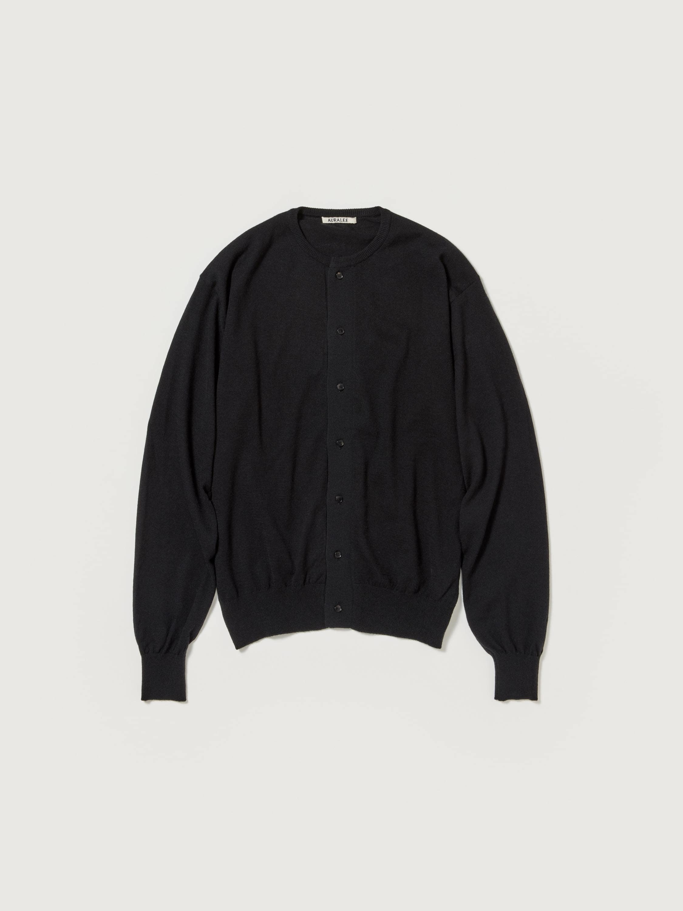 CASHMERE HARD TWIST KNIT CARDIGAN