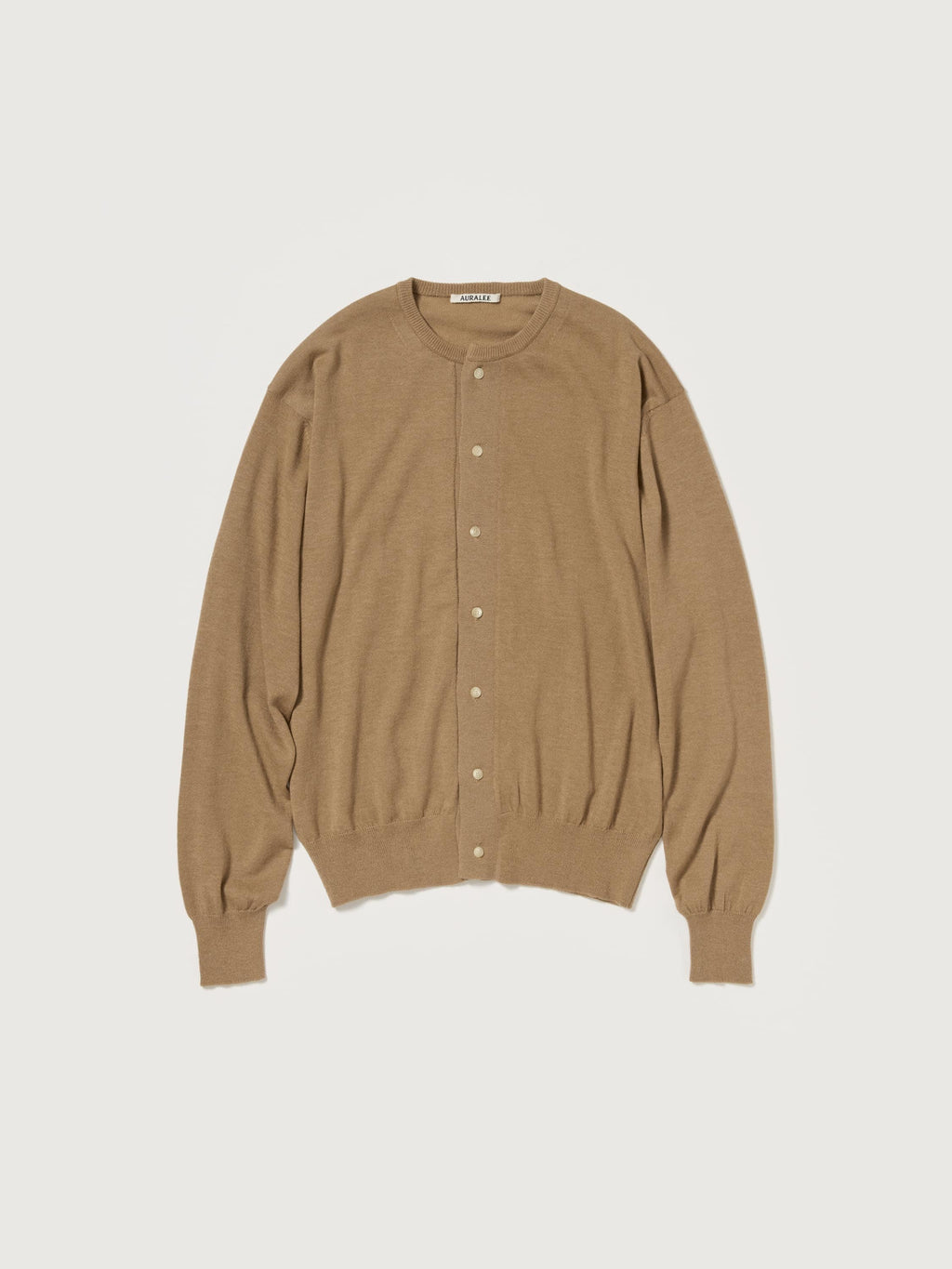CASHMERE HARD TWIST KNIT CARDIGAN