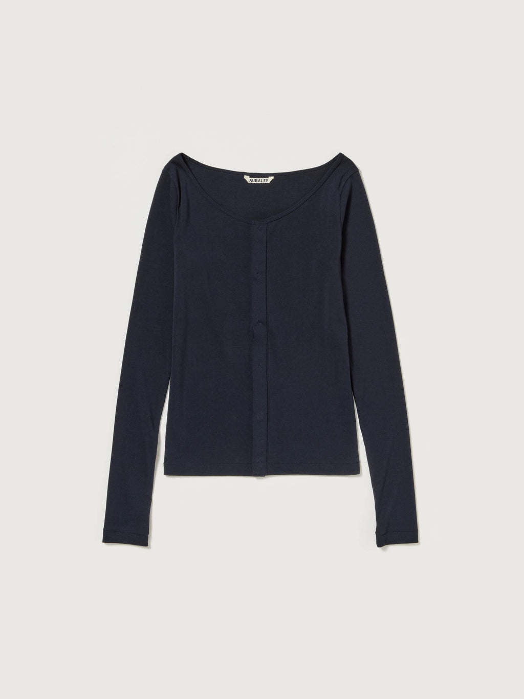 ORGANIC COTTON FINE RIB CARDIGAN