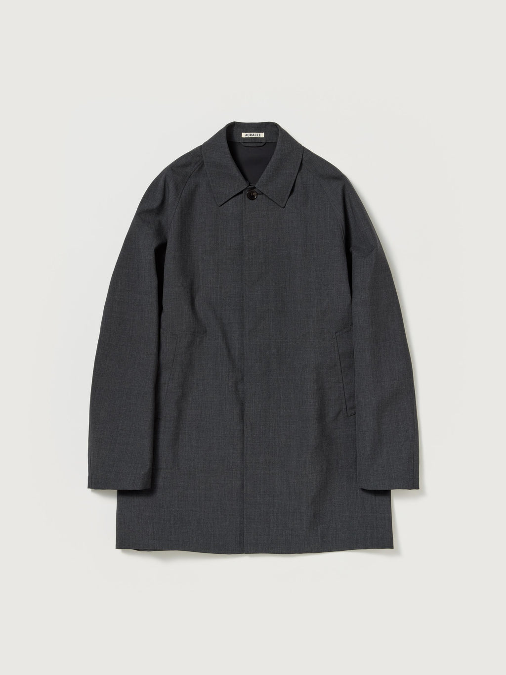 BONDED TROPICAL WOOL SHORT COAT