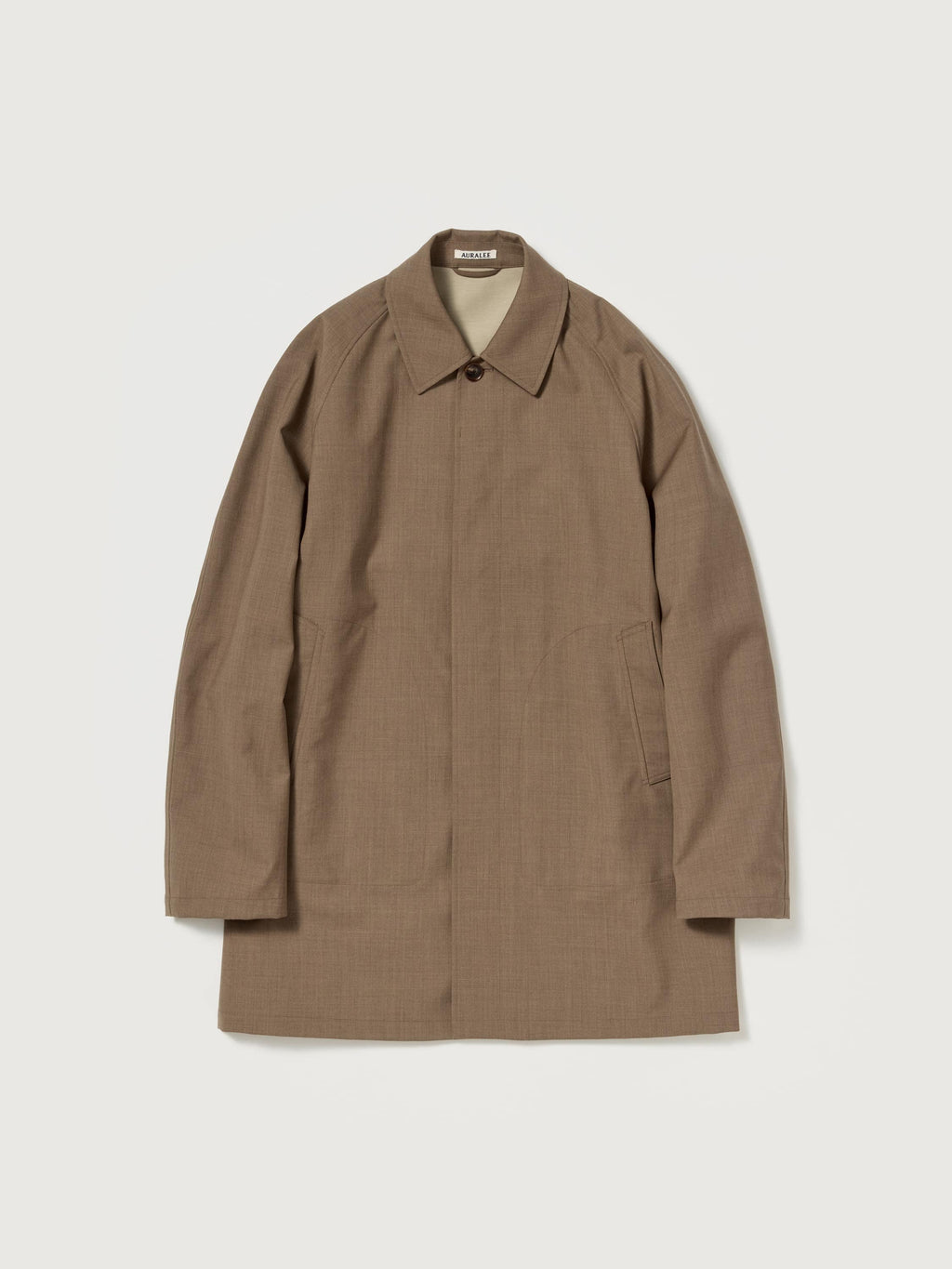 BONDED TROPICAL WOOL SHORT COAT