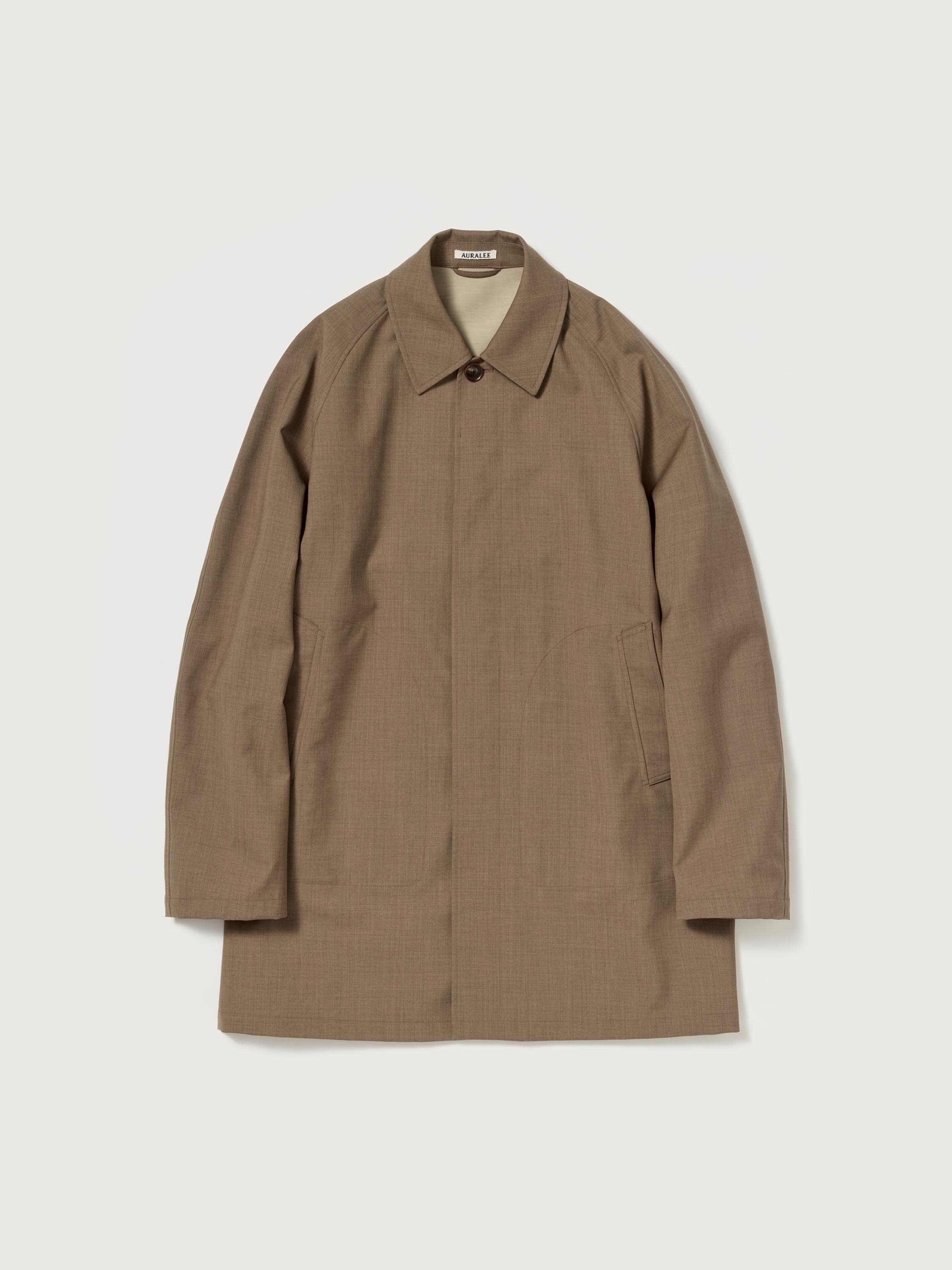 BONDED TROPICAL WOOL SHORT COAT