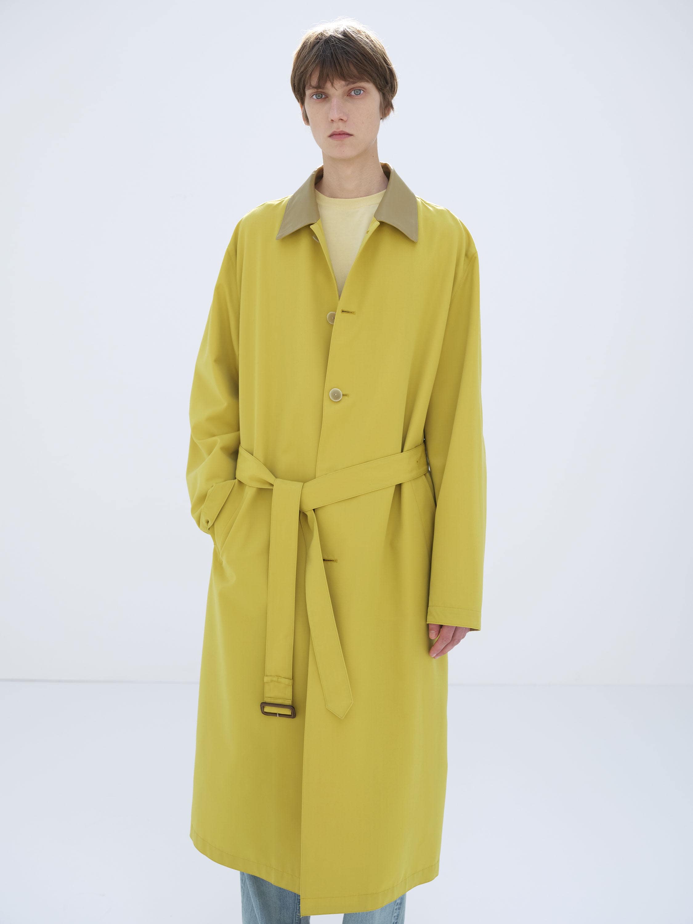 WOOL MAX CANVAS COAT