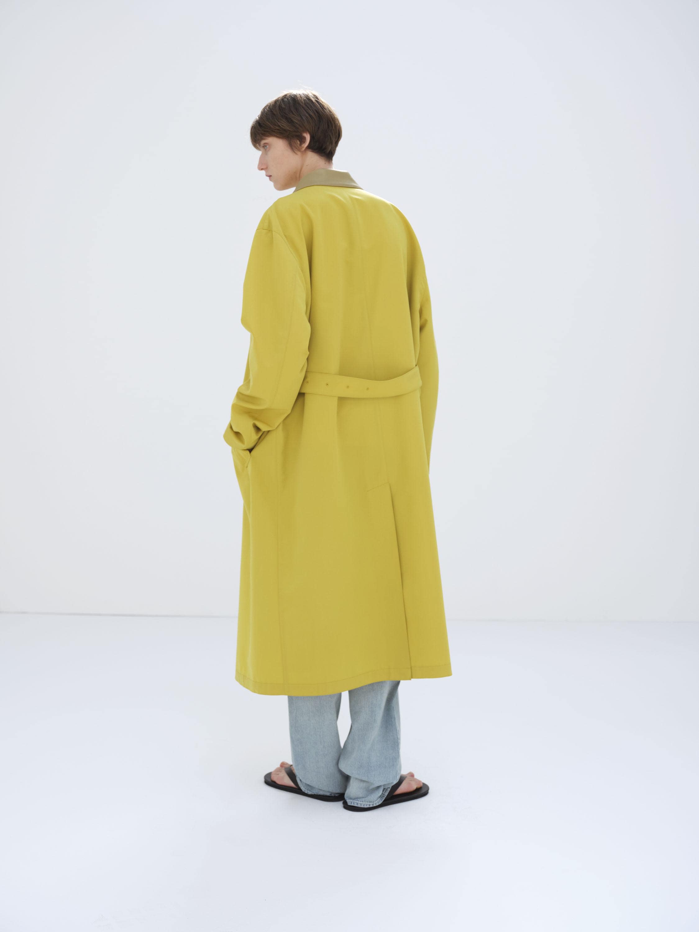 WOOL MAX CANVAS COAT