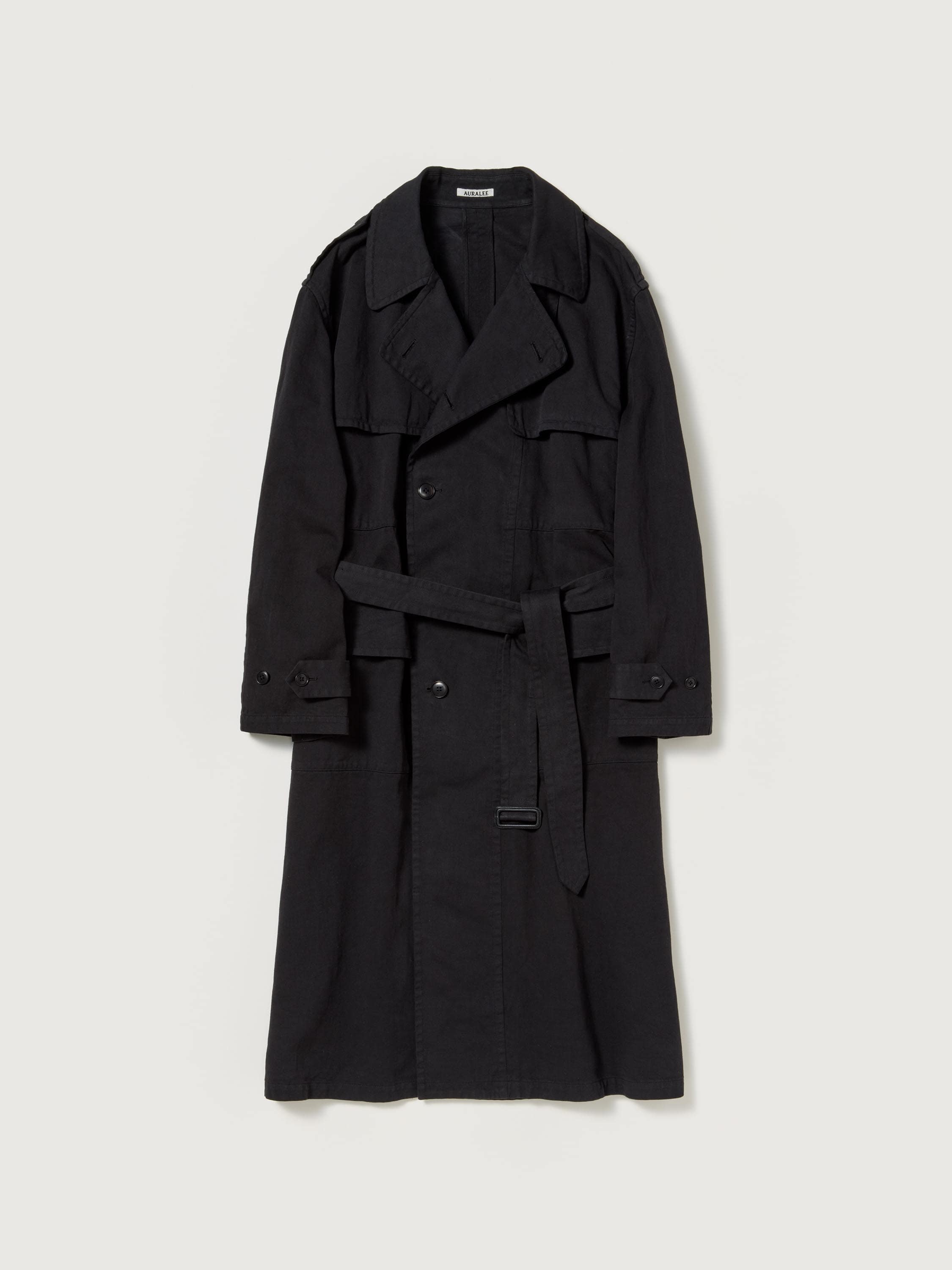 GARMENT-DYED TEXTURED CHINO COAT