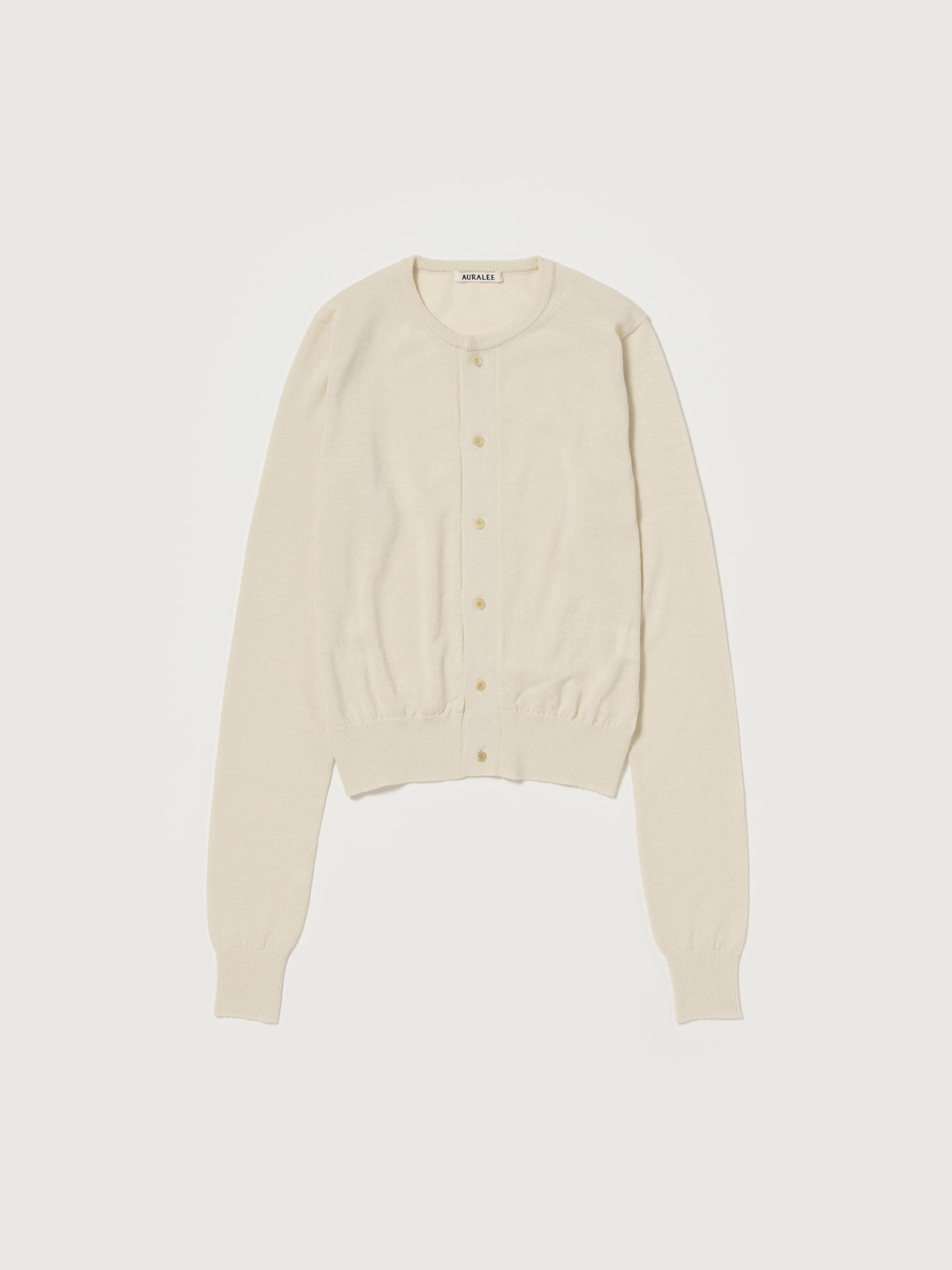 CASHMERE HARD TWIST KNIT CARDIGAN