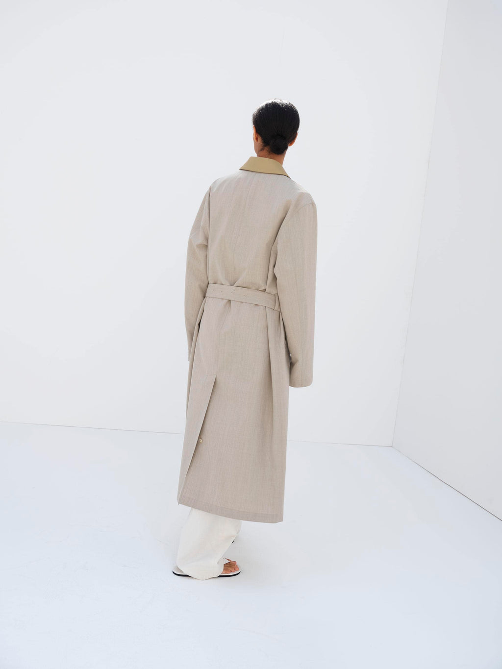 WOOL MAX CANVAS COAT