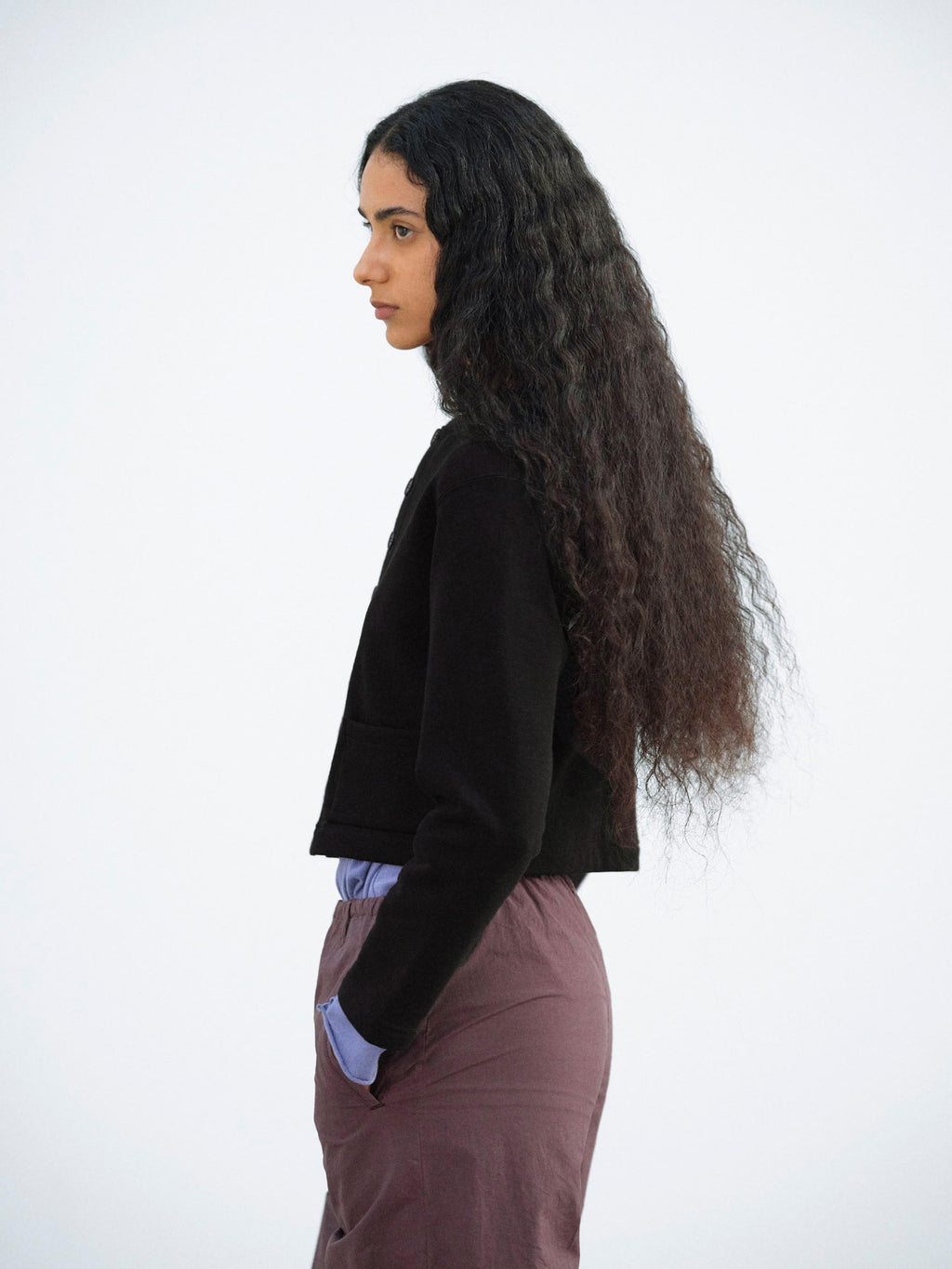 SMOOTH SOFT BD SWEAT CARDIGAN