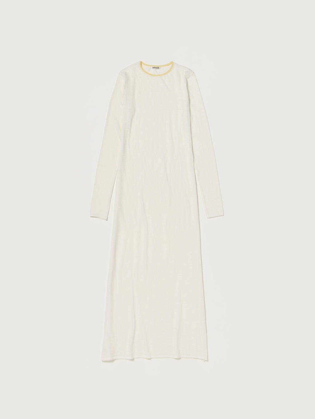 HARD TWIST HIGH GAUGE WOOL SILK KNIT DRESS