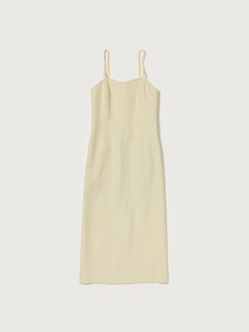 WOOL COTTON LINEN OX CAMISOLE DRESS