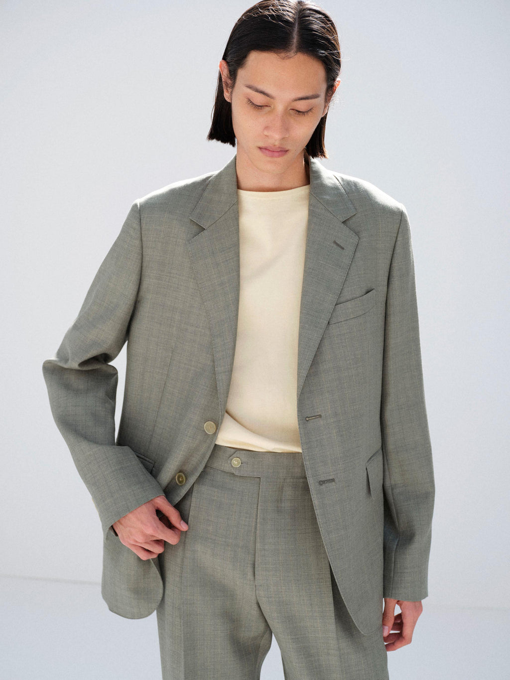 BLUEFACED WOOL JACKET