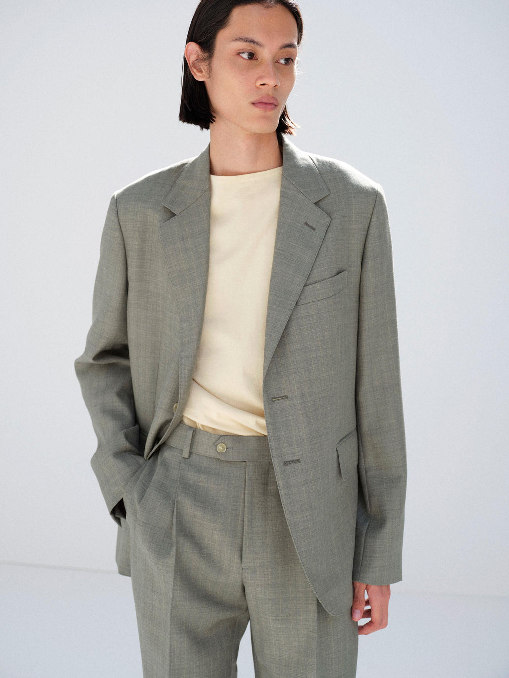 BLUEFACED WOOL JACKET