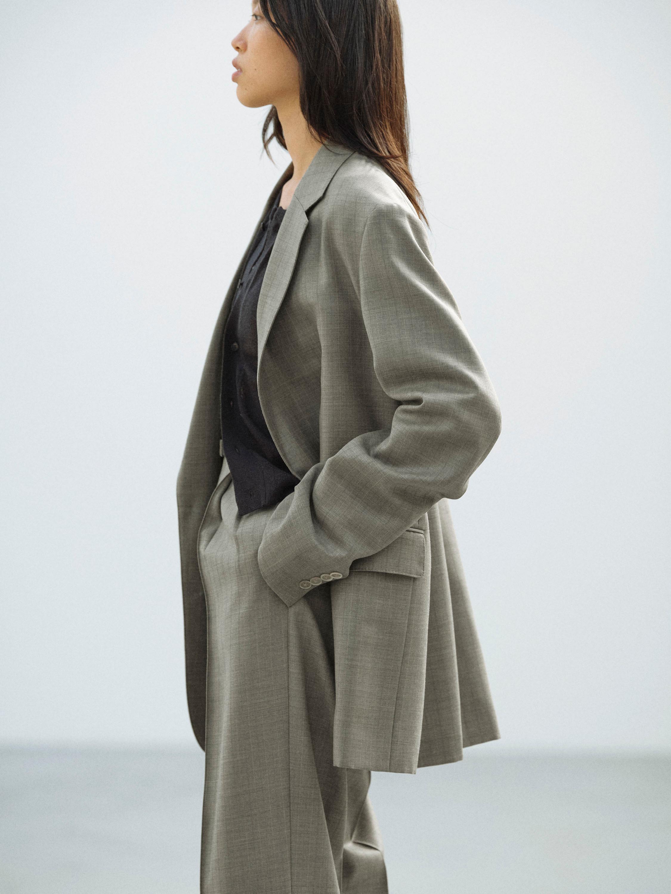 BLUEFACED WOOL JACKET