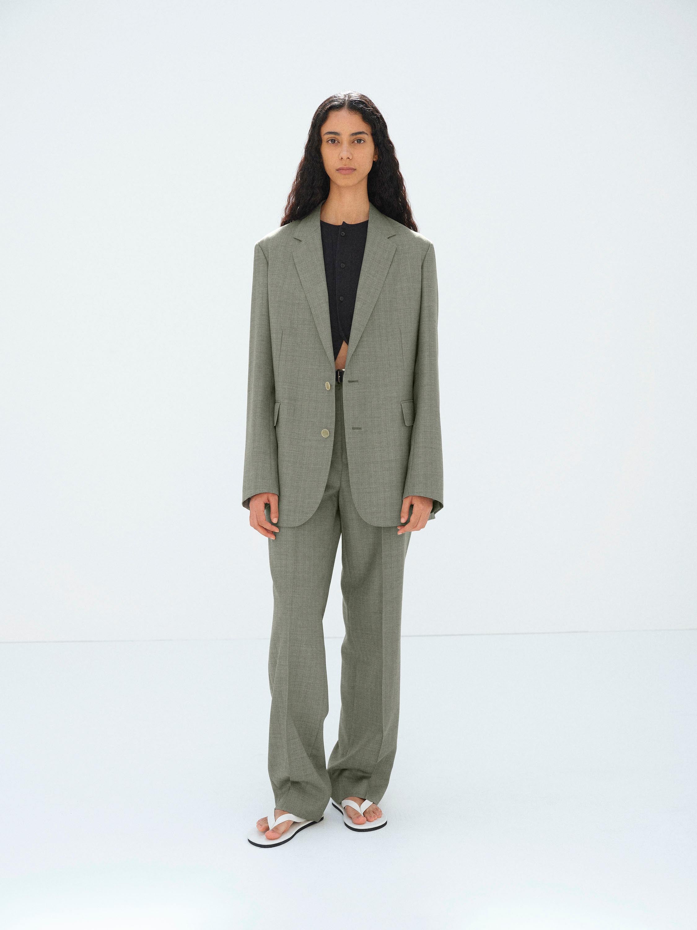 BLUEFACED WOOL JACKET