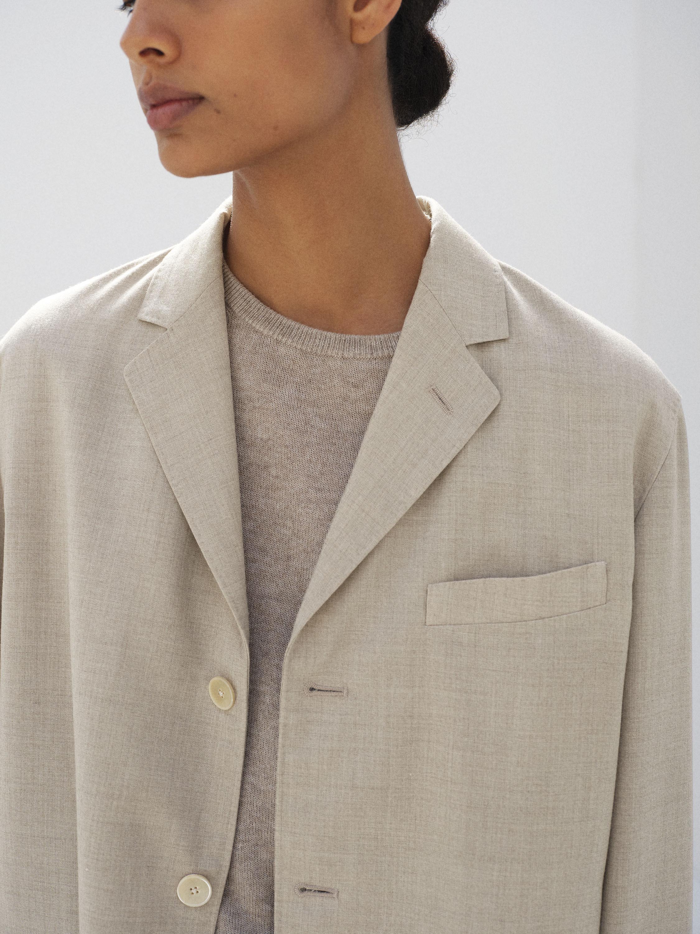 SUMMER TWIST CASHMERE PORA JACKET