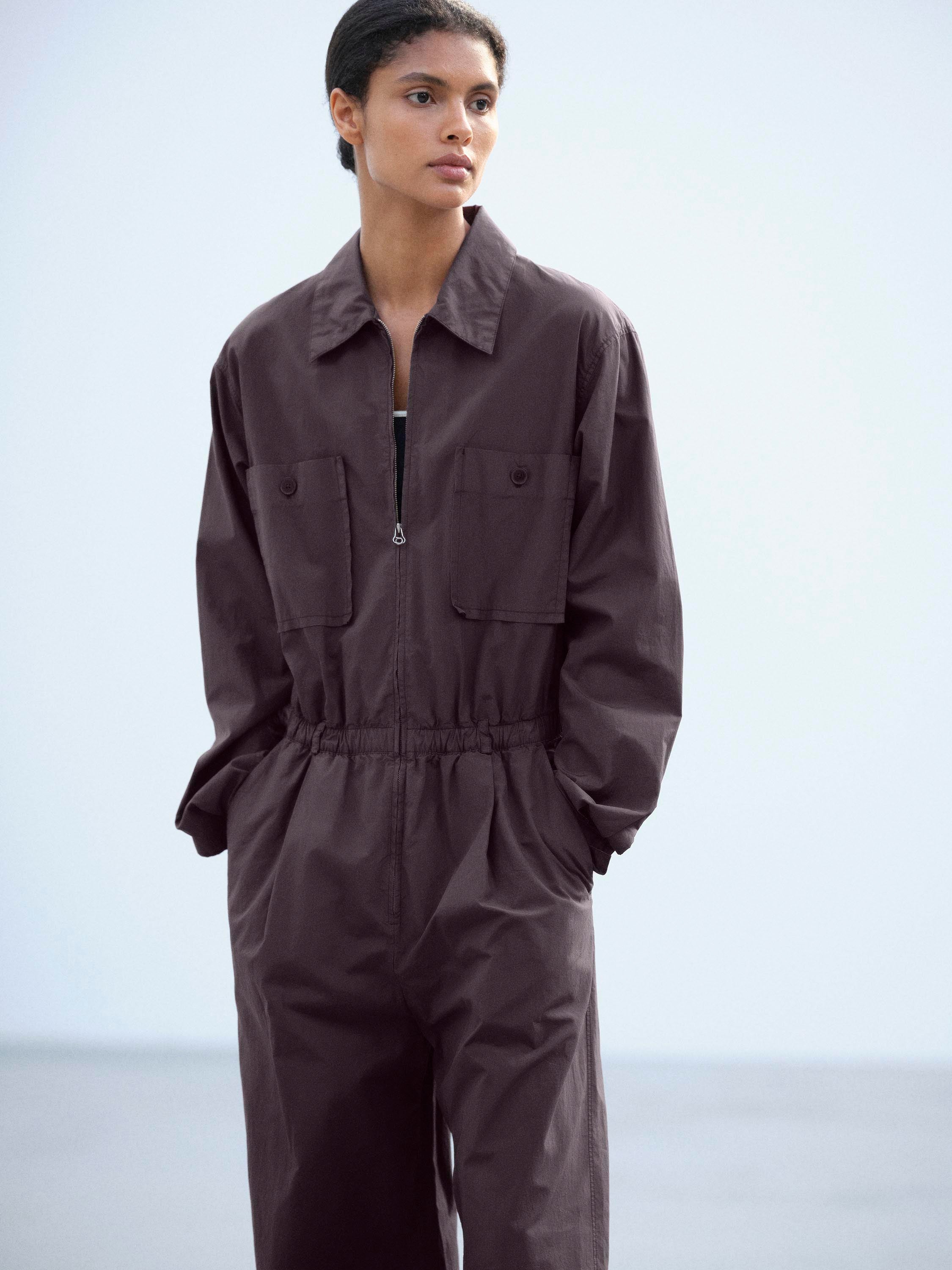 GARMENT-DYED FINX SHUTTLE WEATHER JUMPSUIT