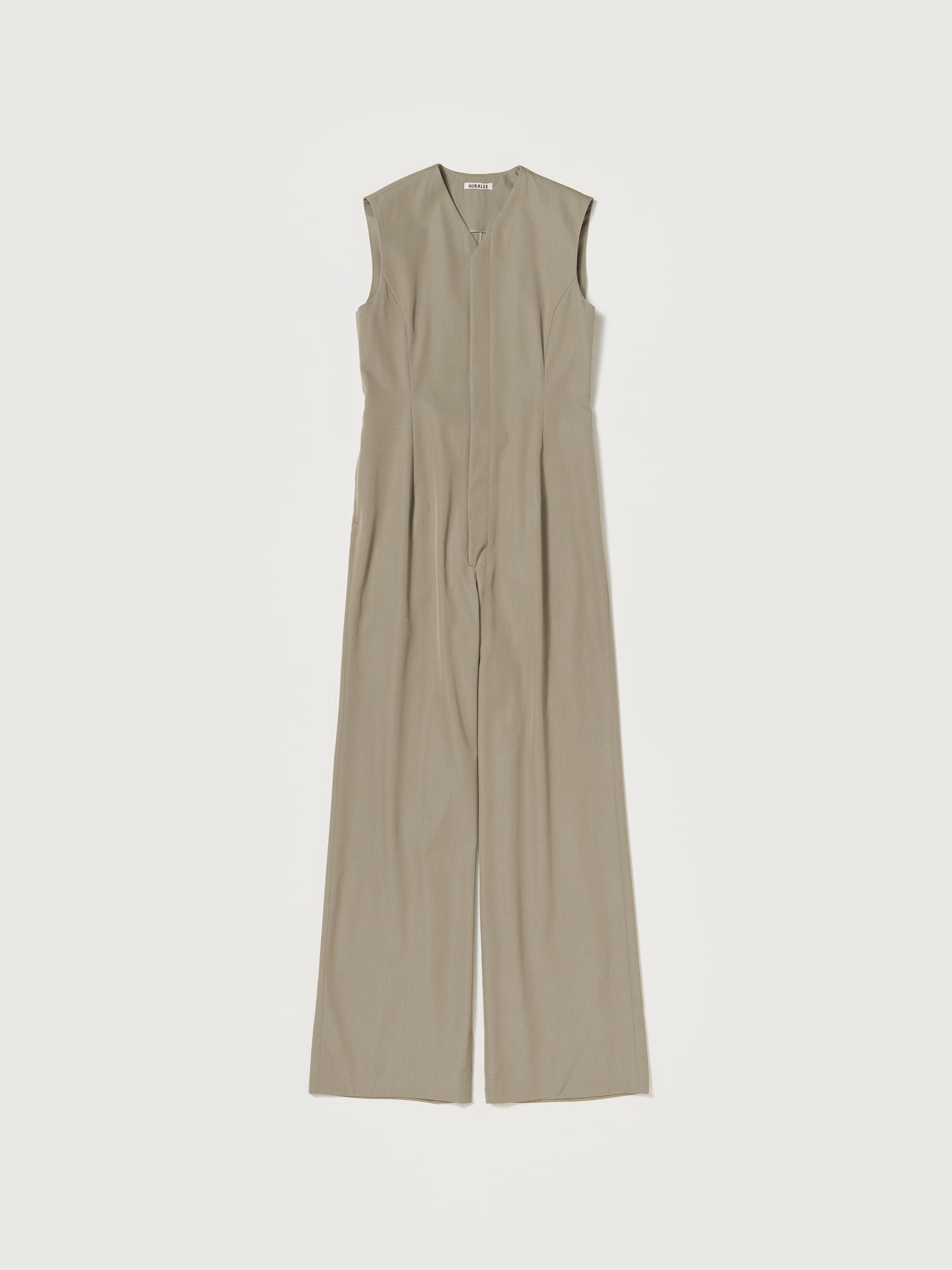 LIGHT WOOL MAX GABARDINE JUMPSUIT