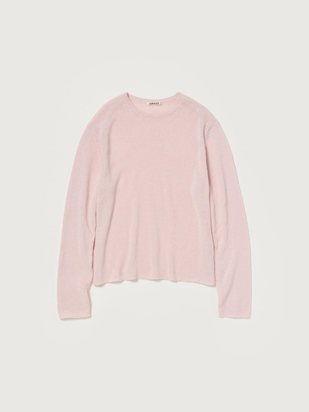 SUMMER CASHMERE KNIT P/O - LIGHT PINK