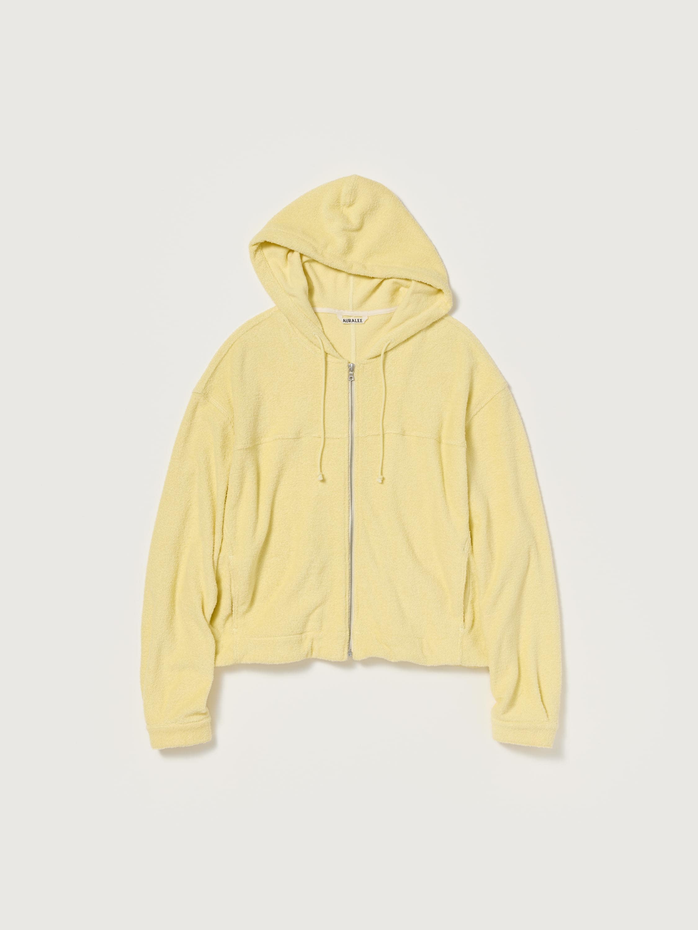 COTTON NYLON PILE ZIP PARKA