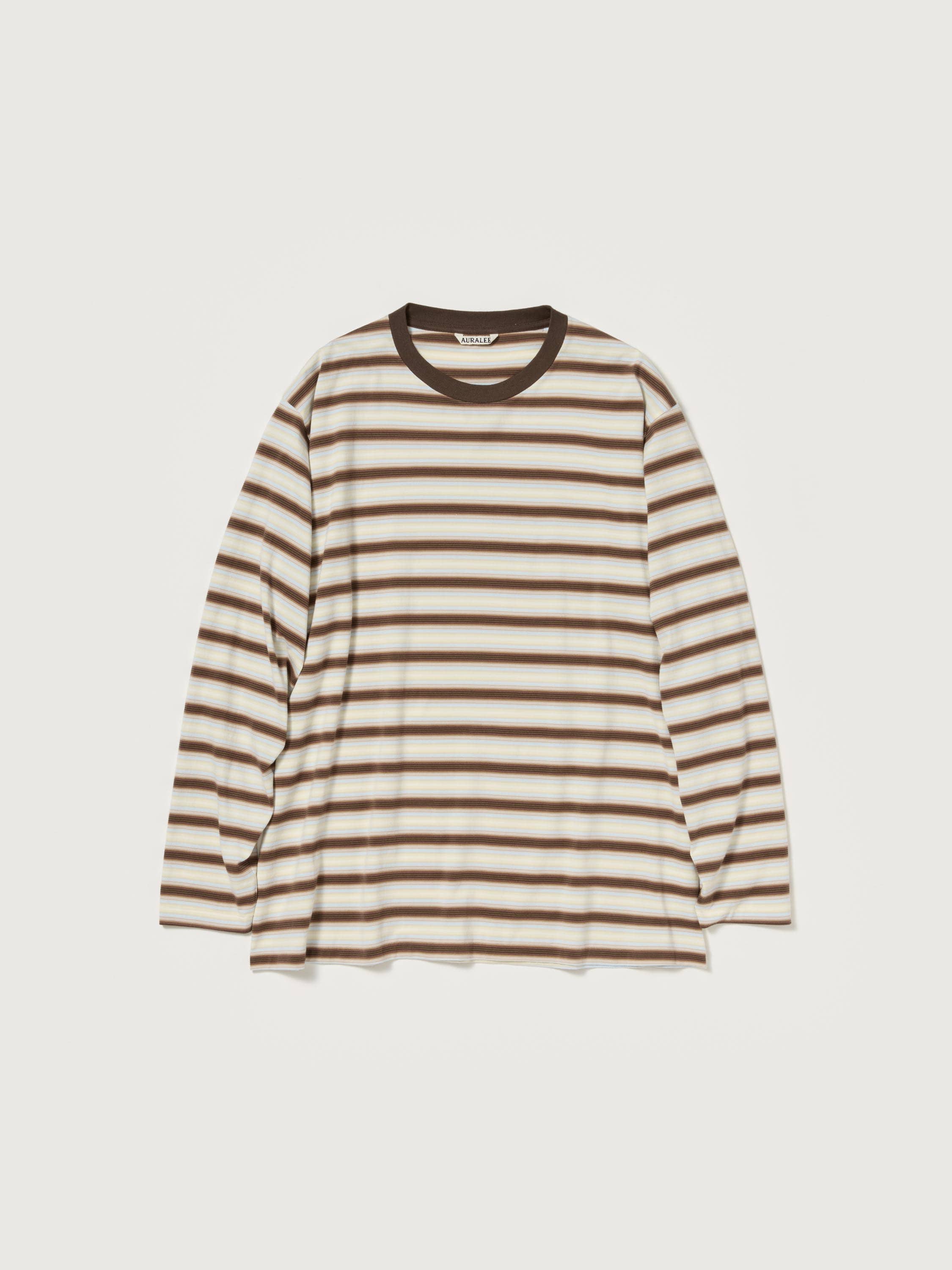 GRADIENT STRIPE JERSEY L/S TEE