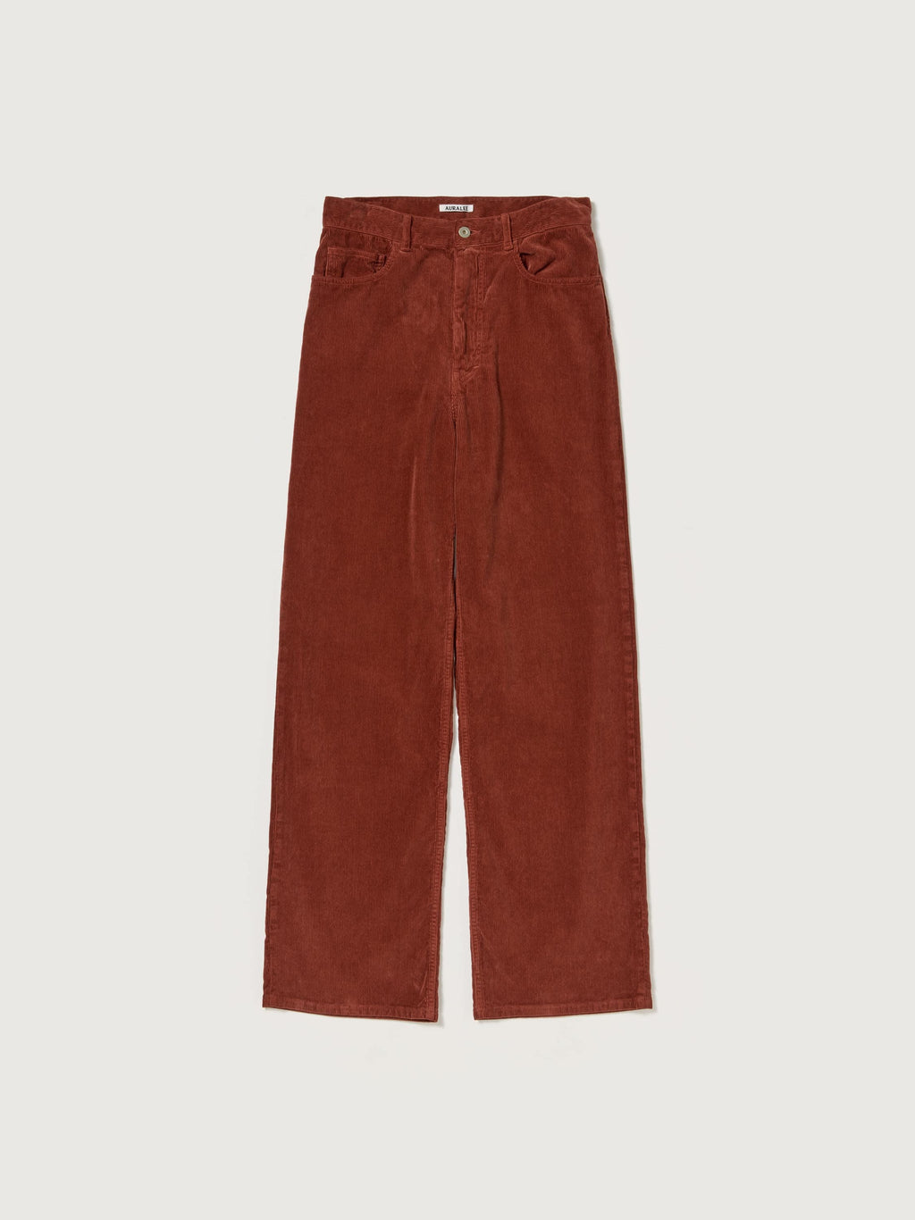 GARMENT-DYED FINX CORDUROY 5P WIDE PANTS