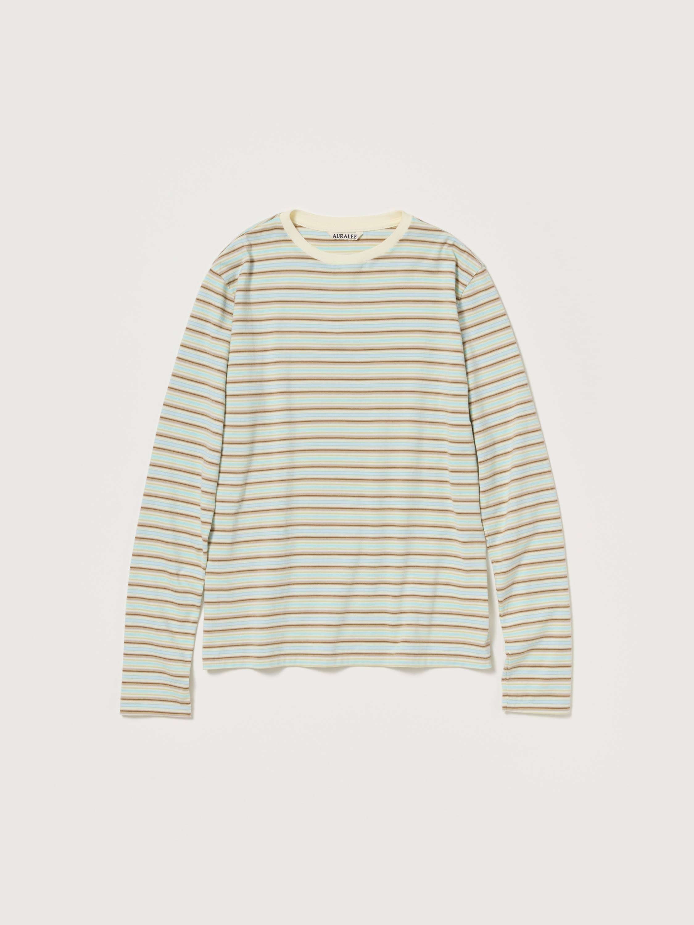 GRADIENT STRIPE JERSEY L/S TEE