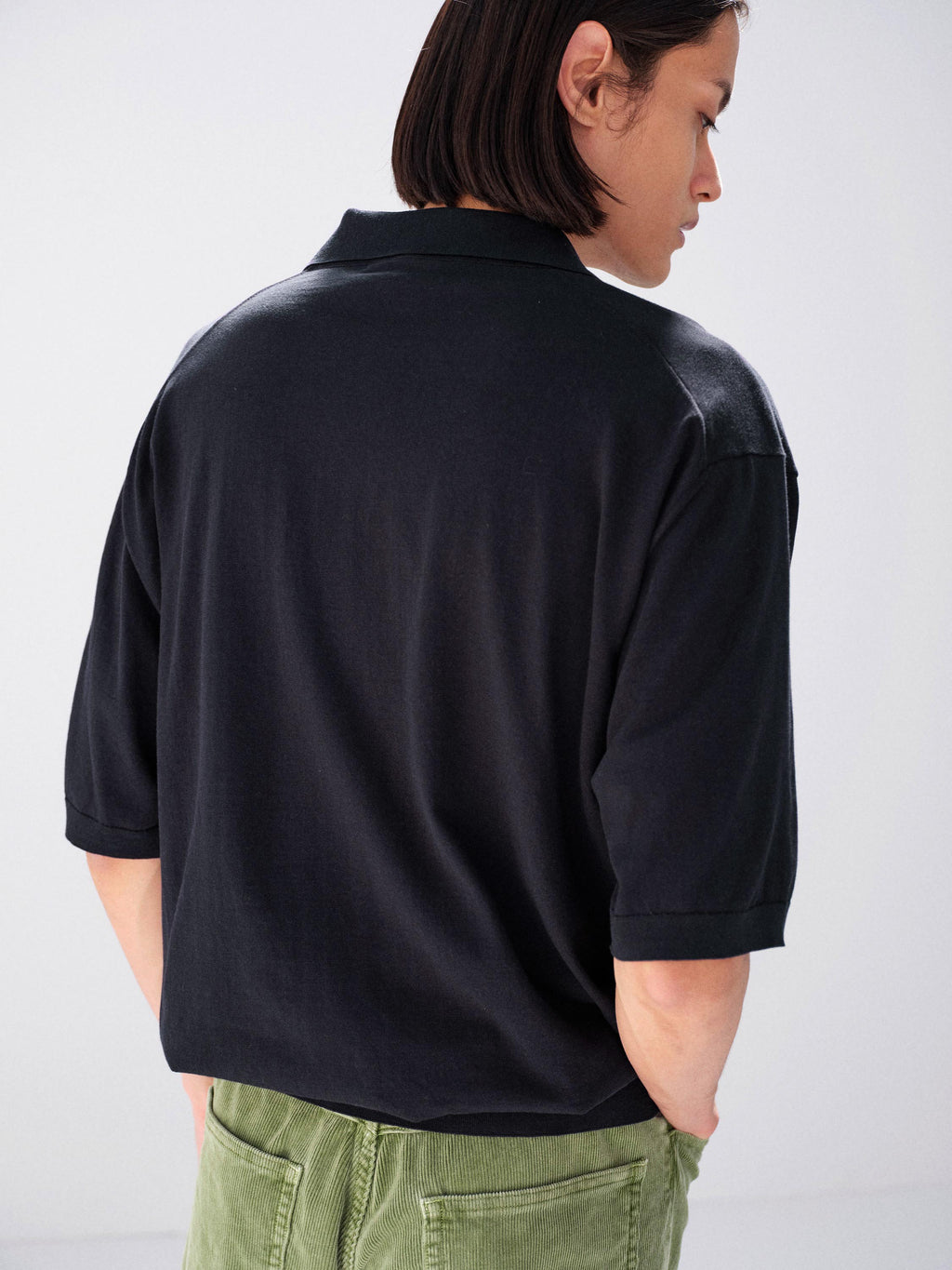 GIZA HIGH GAUGE KNIT POLO