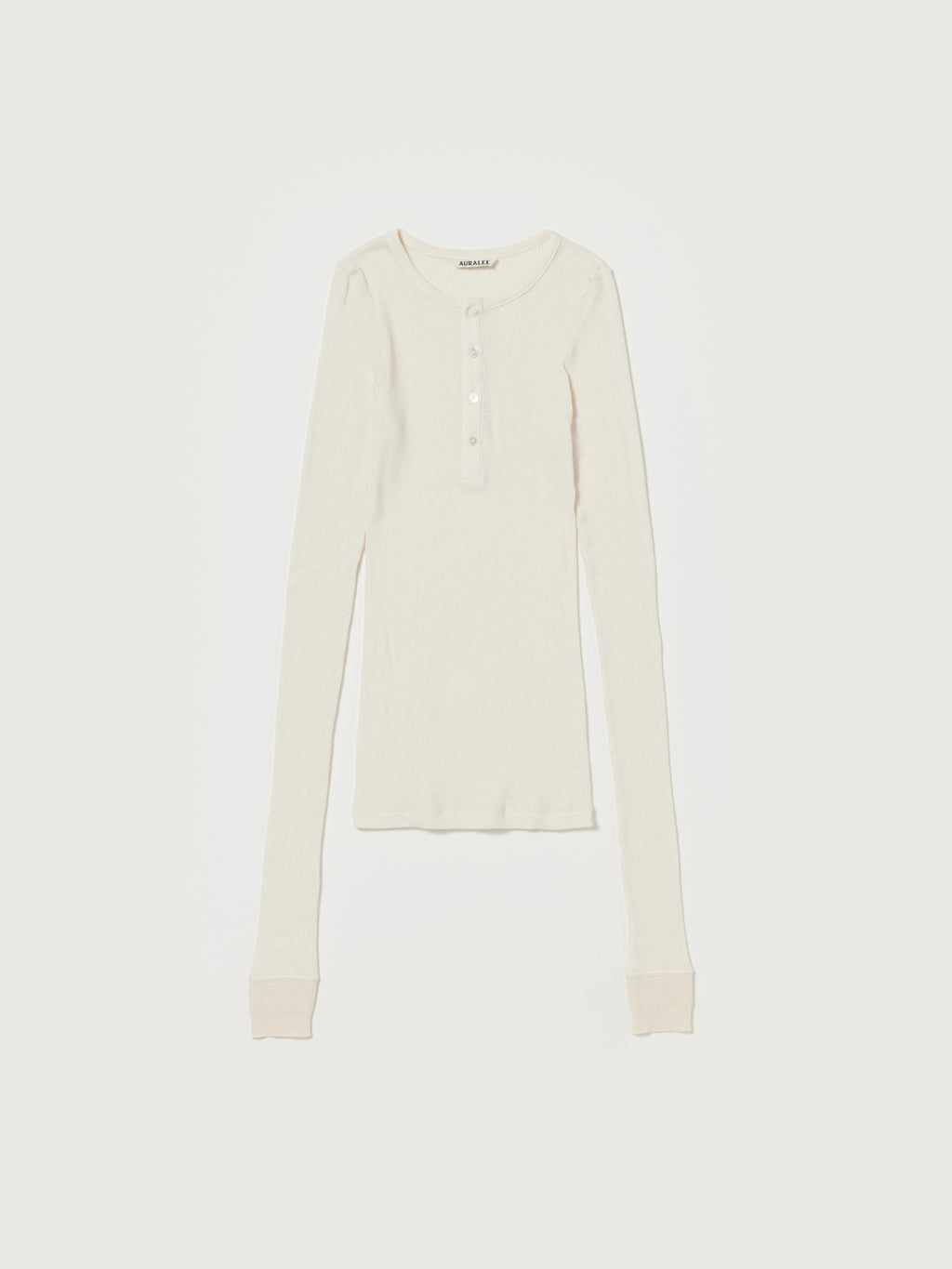 ORGANIC SOFT RIB HENLEY NECK P/O