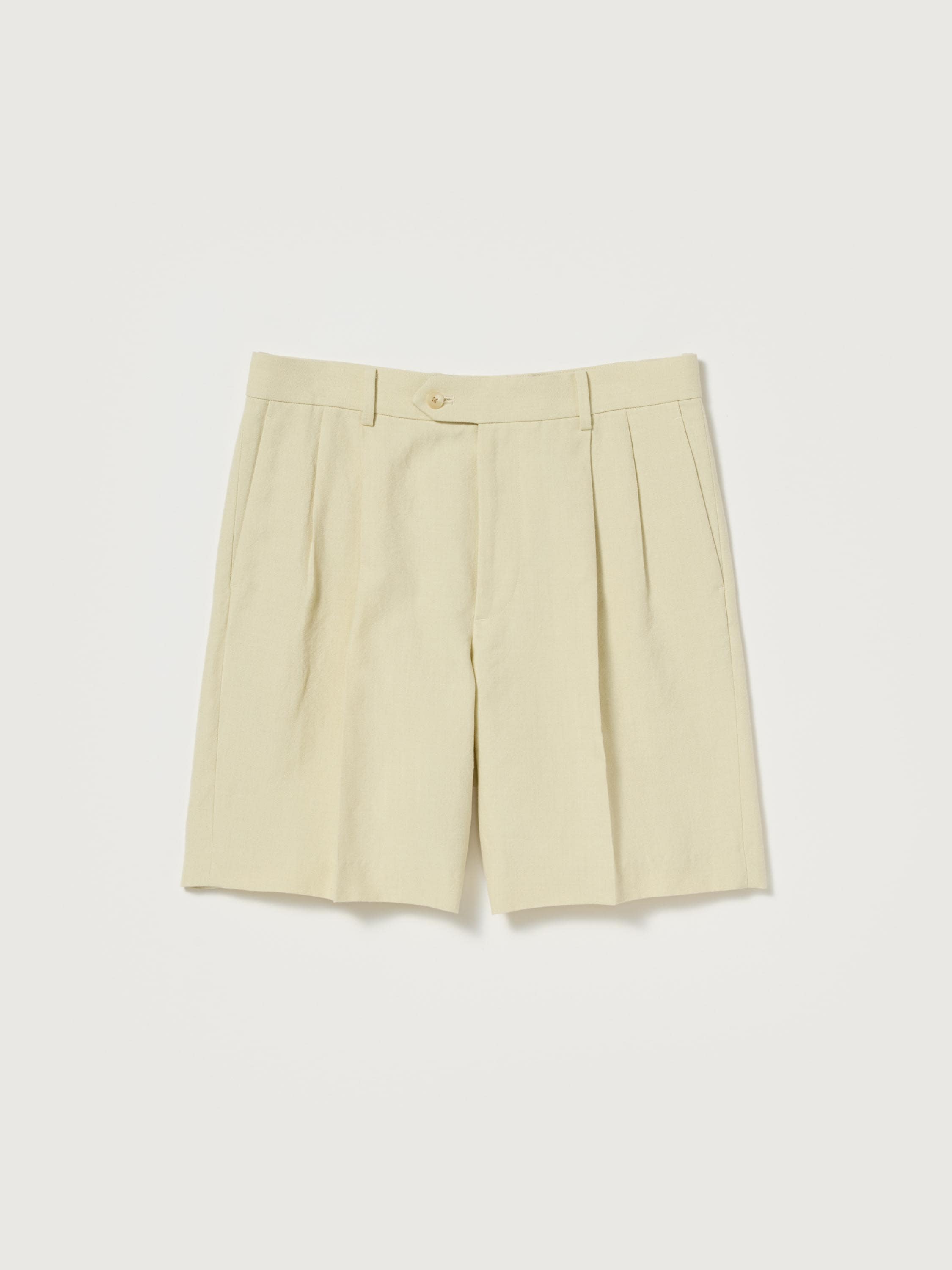 WOOL COTTON LINEN OX SHORTS