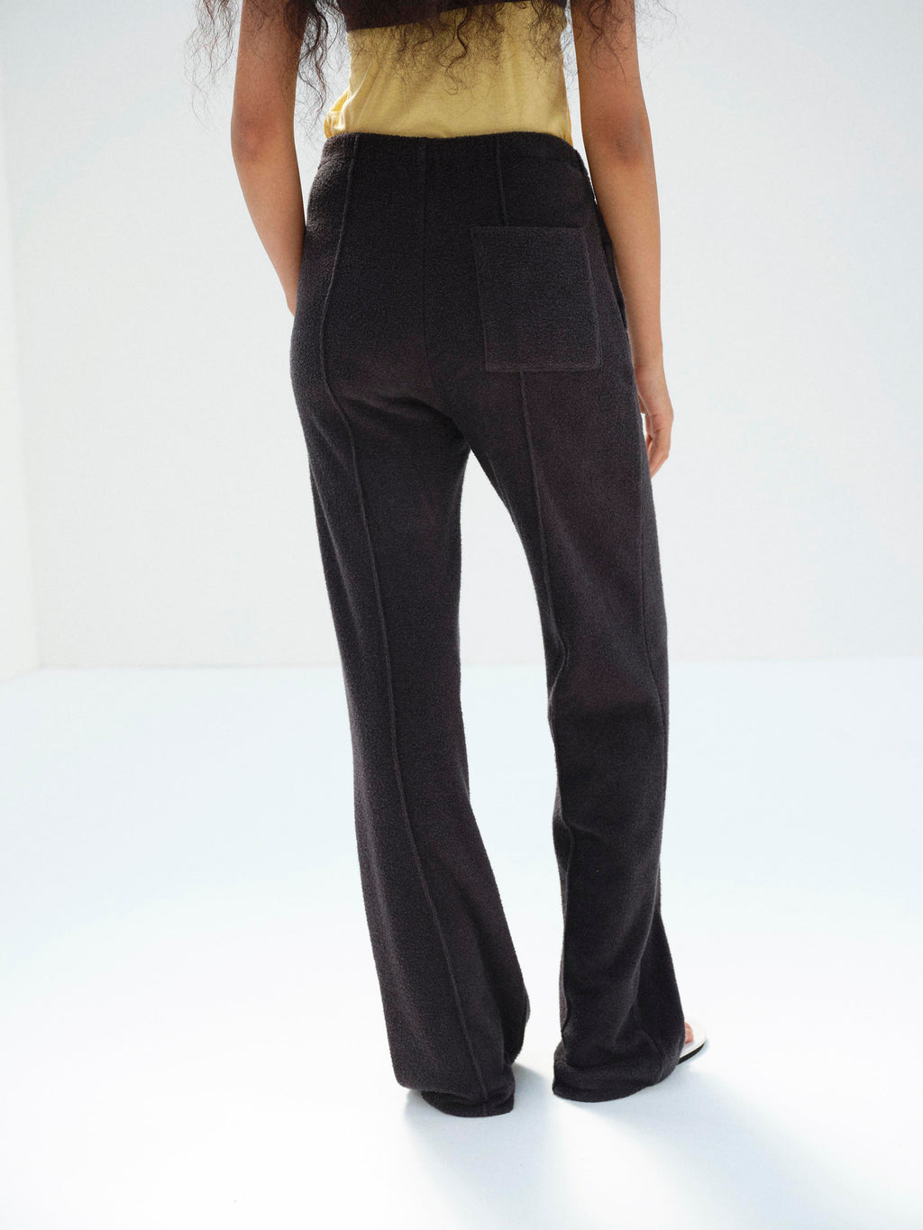 COTTON NYLON PILE PANTS