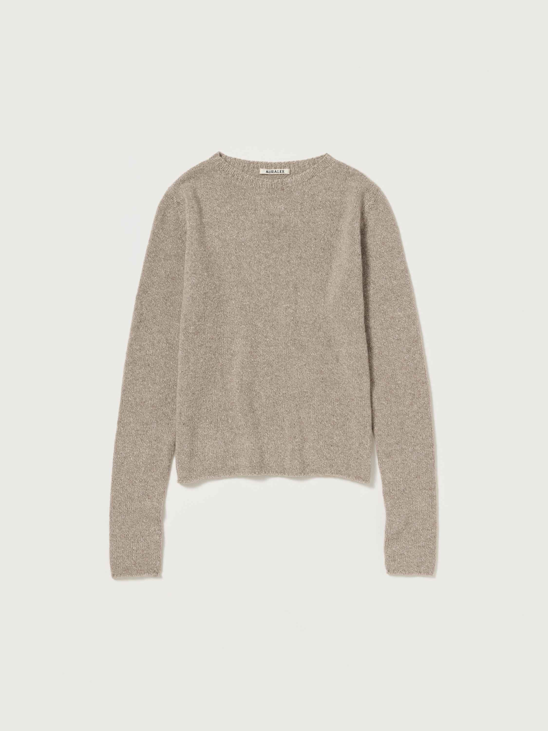 CASHMERE SILK MELANGE KNIT P/O