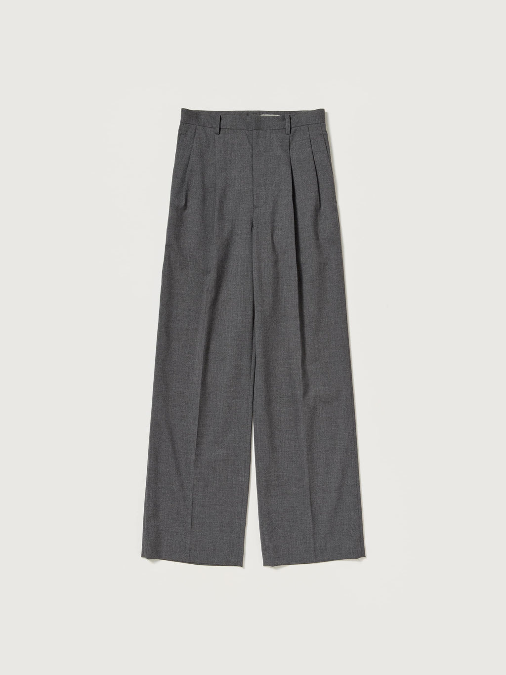 SUMMER TWIST CASHMERE PORA TWO-TUCK SLACKS