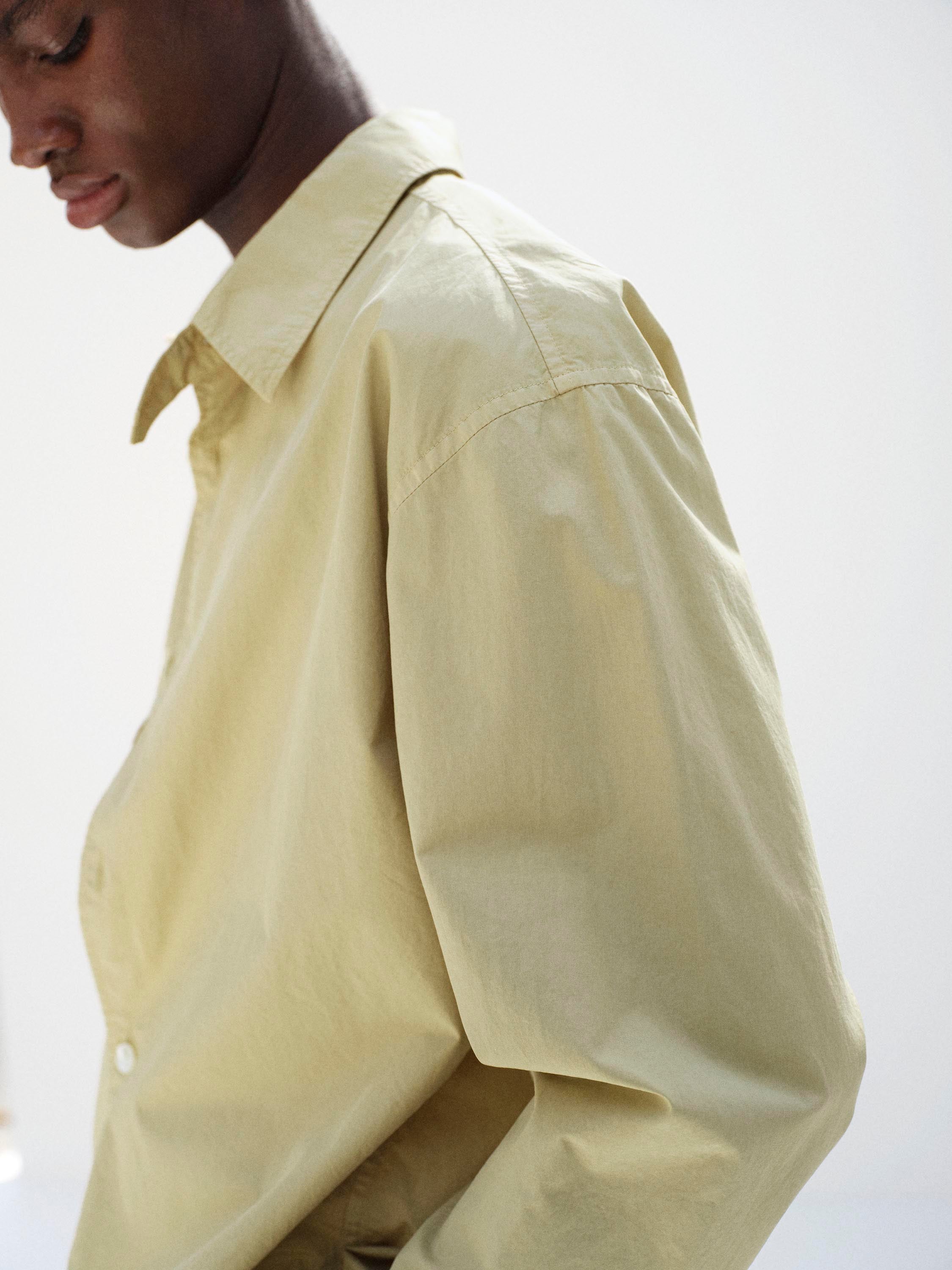 GARMENT-DYED FINX SHUTTLE WEATHER SHIRT