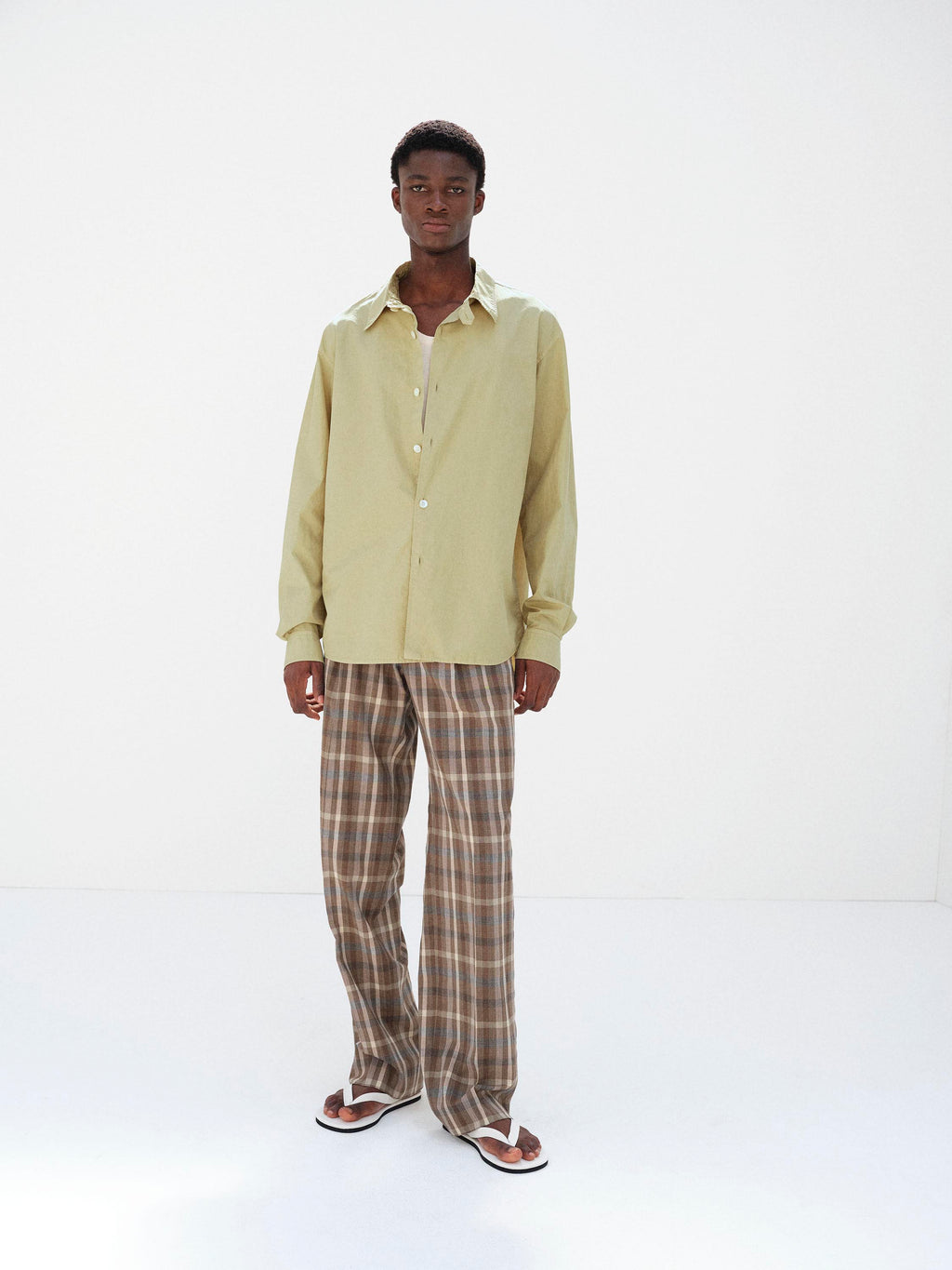 GARMENT-DYED FINX SHUTTLE WEATHER SHIRT